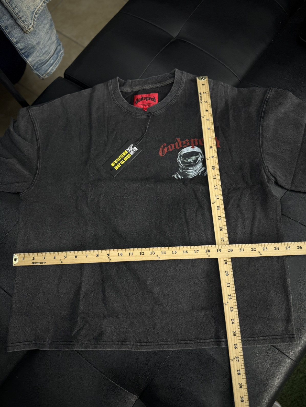 Godspeed Godspeed Moon Astronaut L/S Tee Shirt Size XL (NEW) Size US XL / EU 56 / 4 - 10 Thumbnail