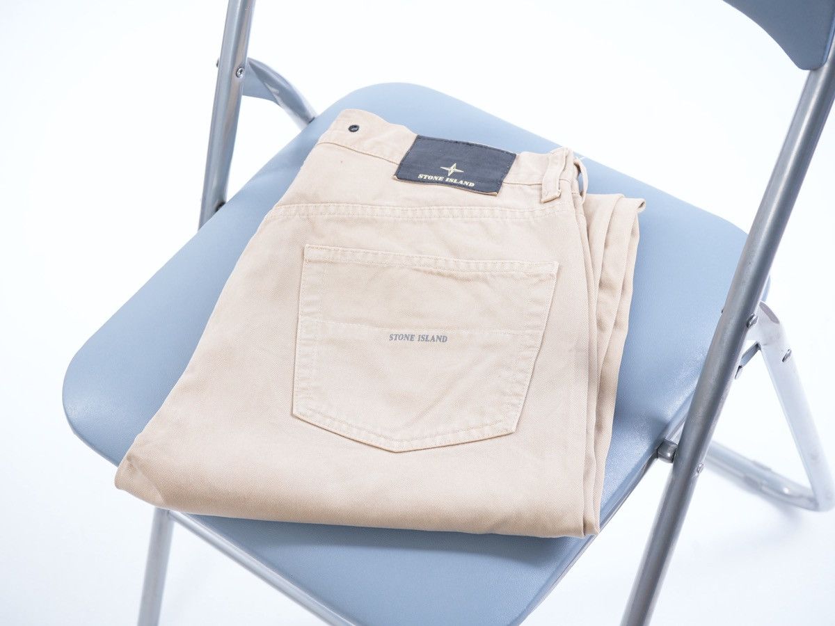 Stone Island Stone Island Denims Beige Jeans Vintage fits w30 Size US 30 / EU 46 - 1 Thumbnail
