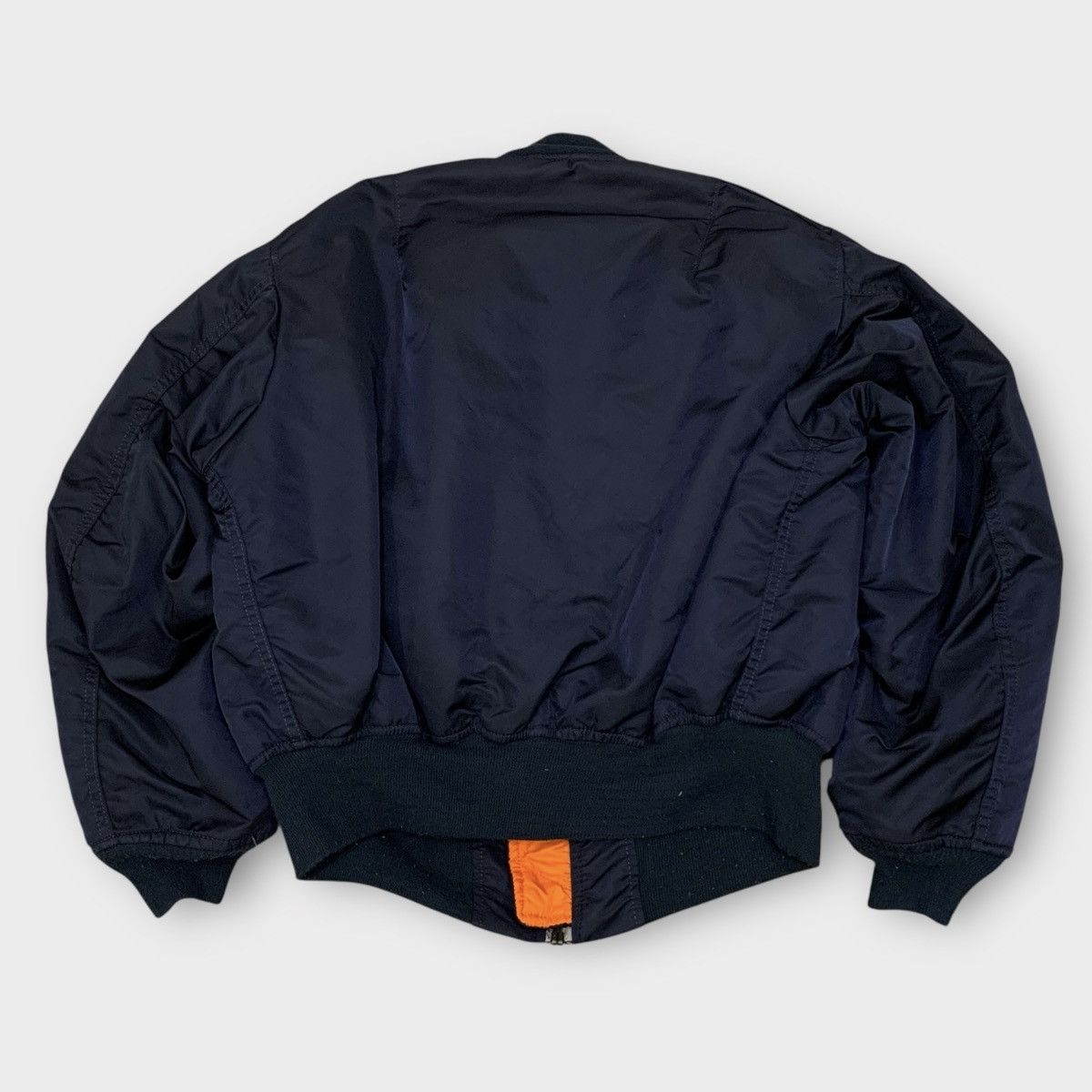 Alpha Industries VINTAGE 1990s USAF MA 1 FLIGHT BOMBER JACKET REVERSIBLE Size US M / EU 48-50 / 2 - 6 Thumbnail
