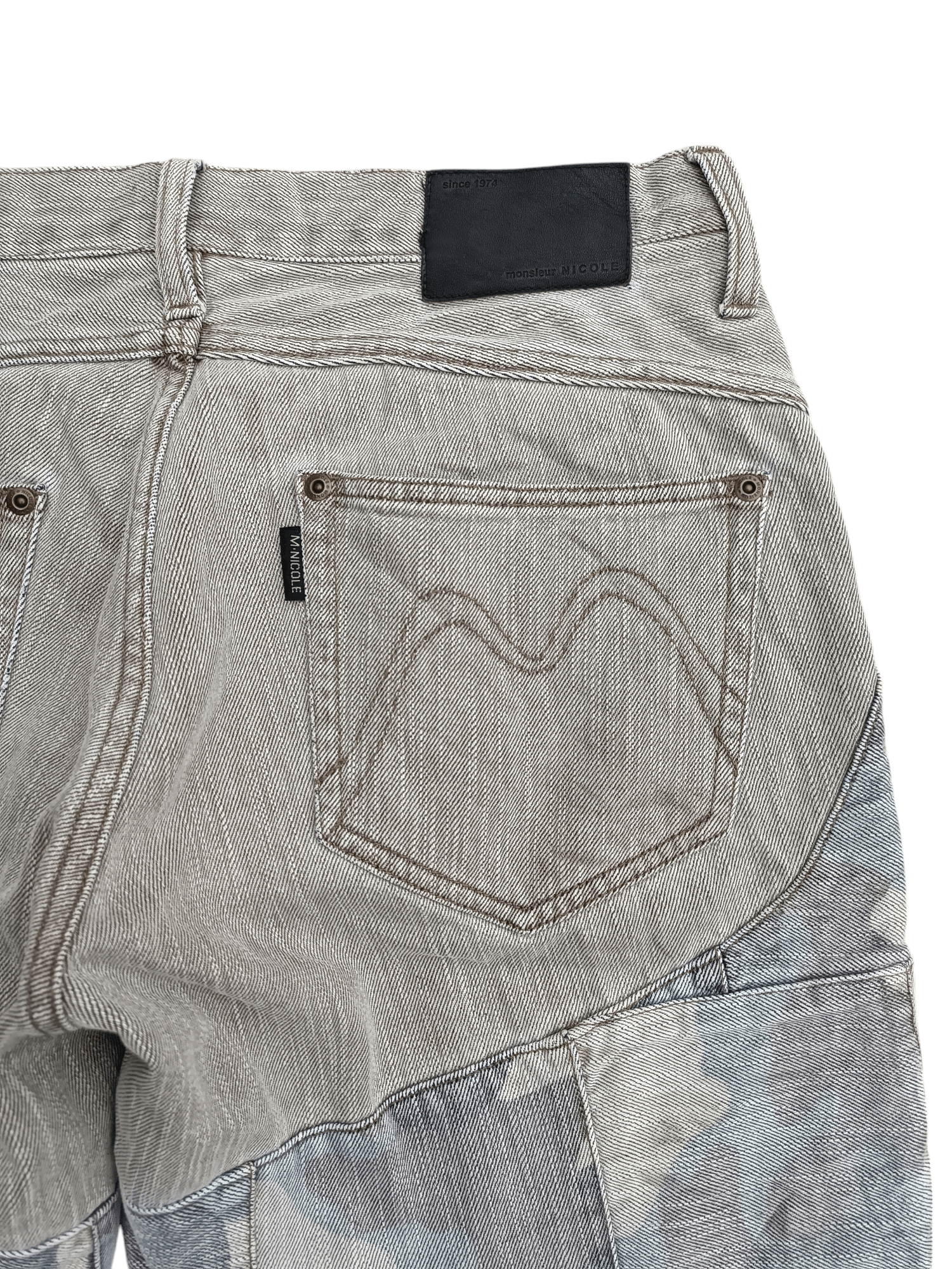 Japanese Brand Vintage Monsieur Nicole Japan Camo Pacth Rare Design Pant Size US 32 / EU 48 - 7 Thumbnail