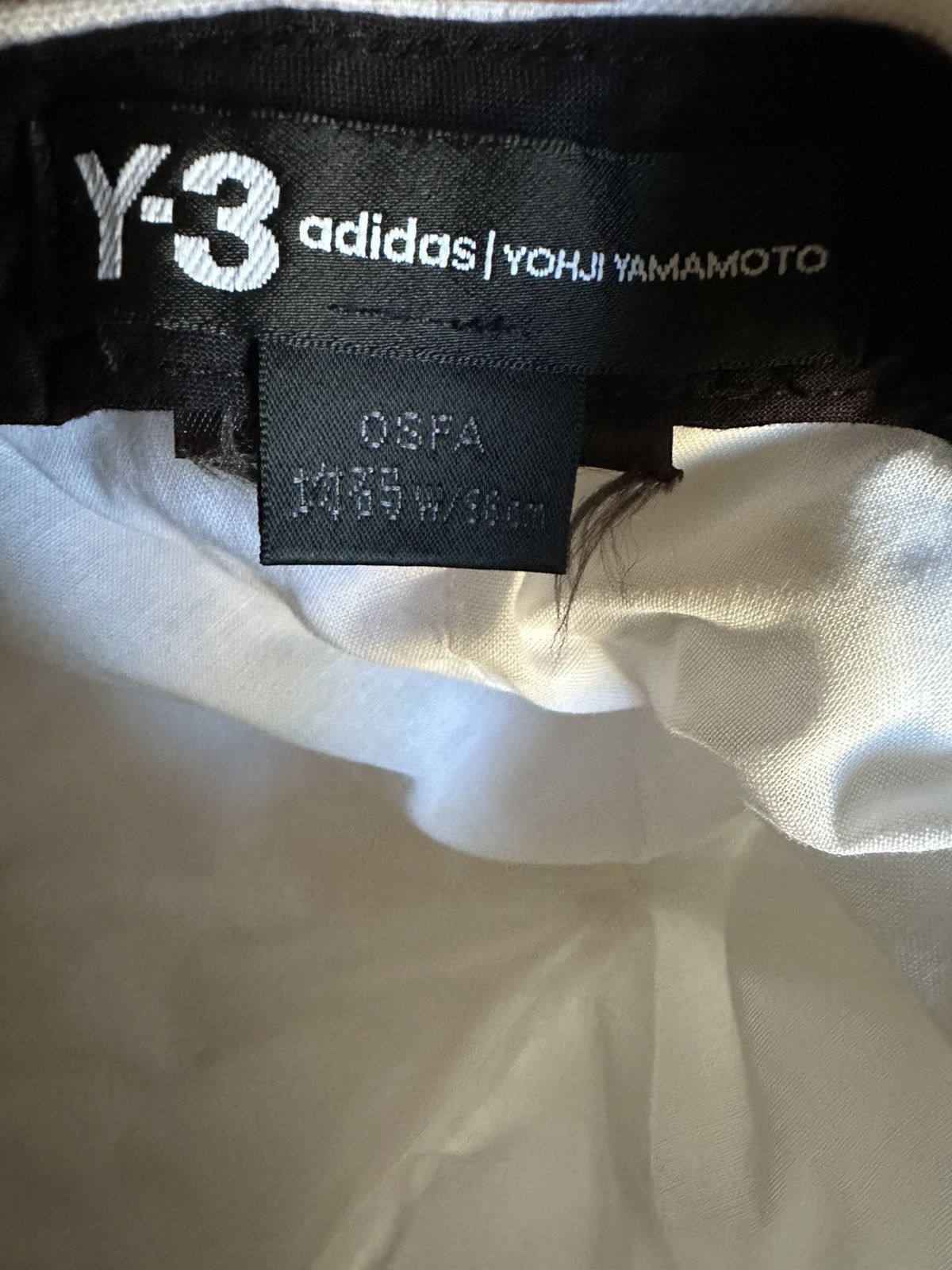 Y-3 Embroidered Hat Size ONE SIZE - 3 Thumbnail