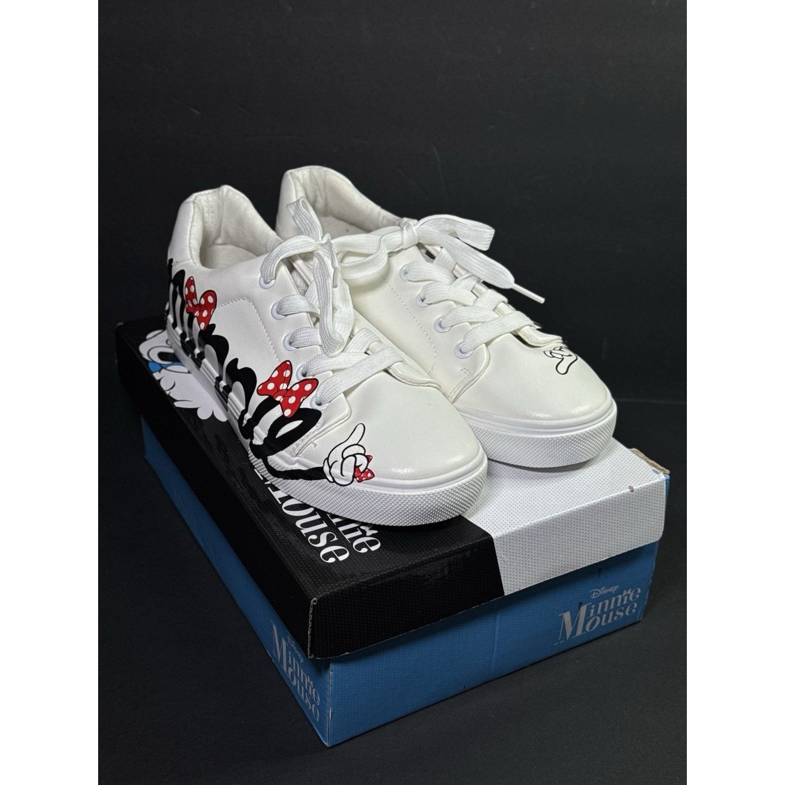 Disney Adorable Disney Minnie Mouse Casual Sneakers Kids/Girls Sz 5 Size US 5 / IT 35 - 1 Thumbnail