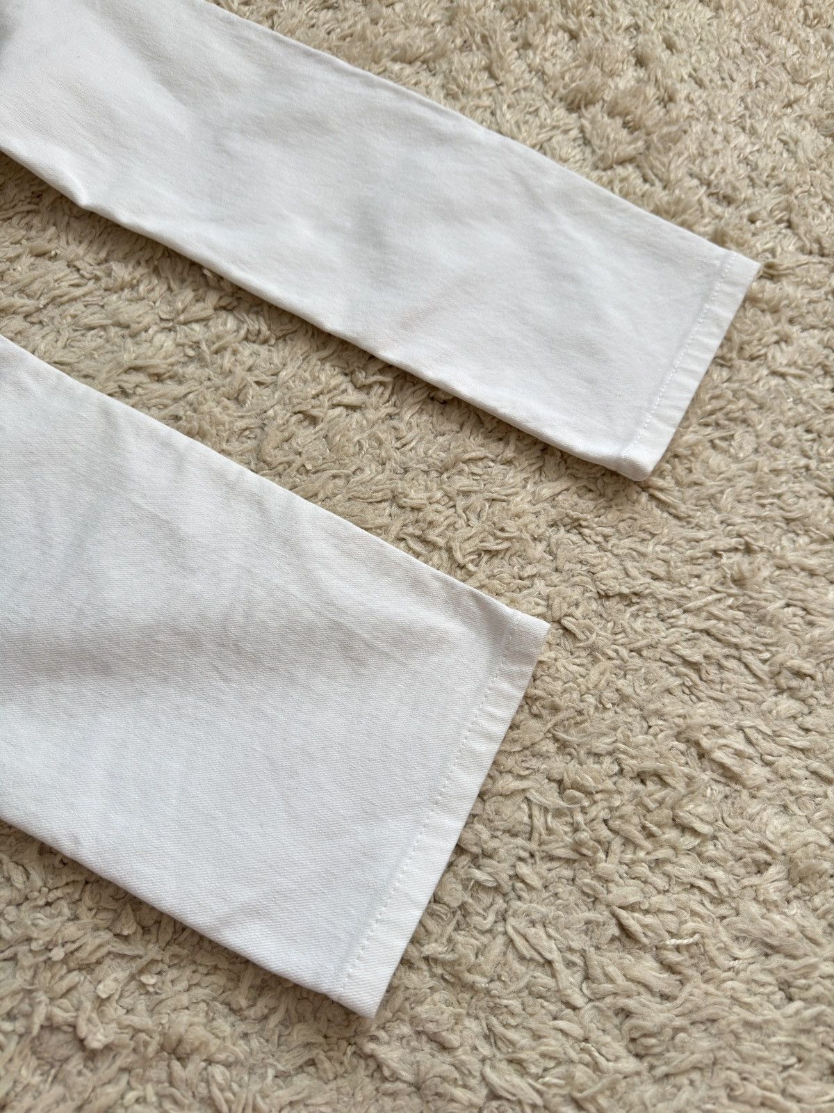 Acne Studios Acne Studios Ace White Jeans Size 33 Size US 33 - 5 Thumbnail