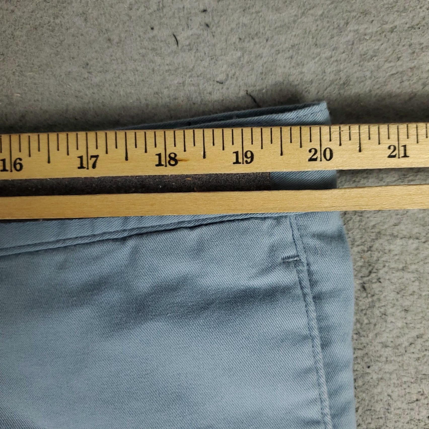 Theory VINTAGE Theory Men's Pants 38x26 Straight Leg Chino Trousers Blue Office Business Casual Size US 38 / EU 54 - 3 Thumbnail