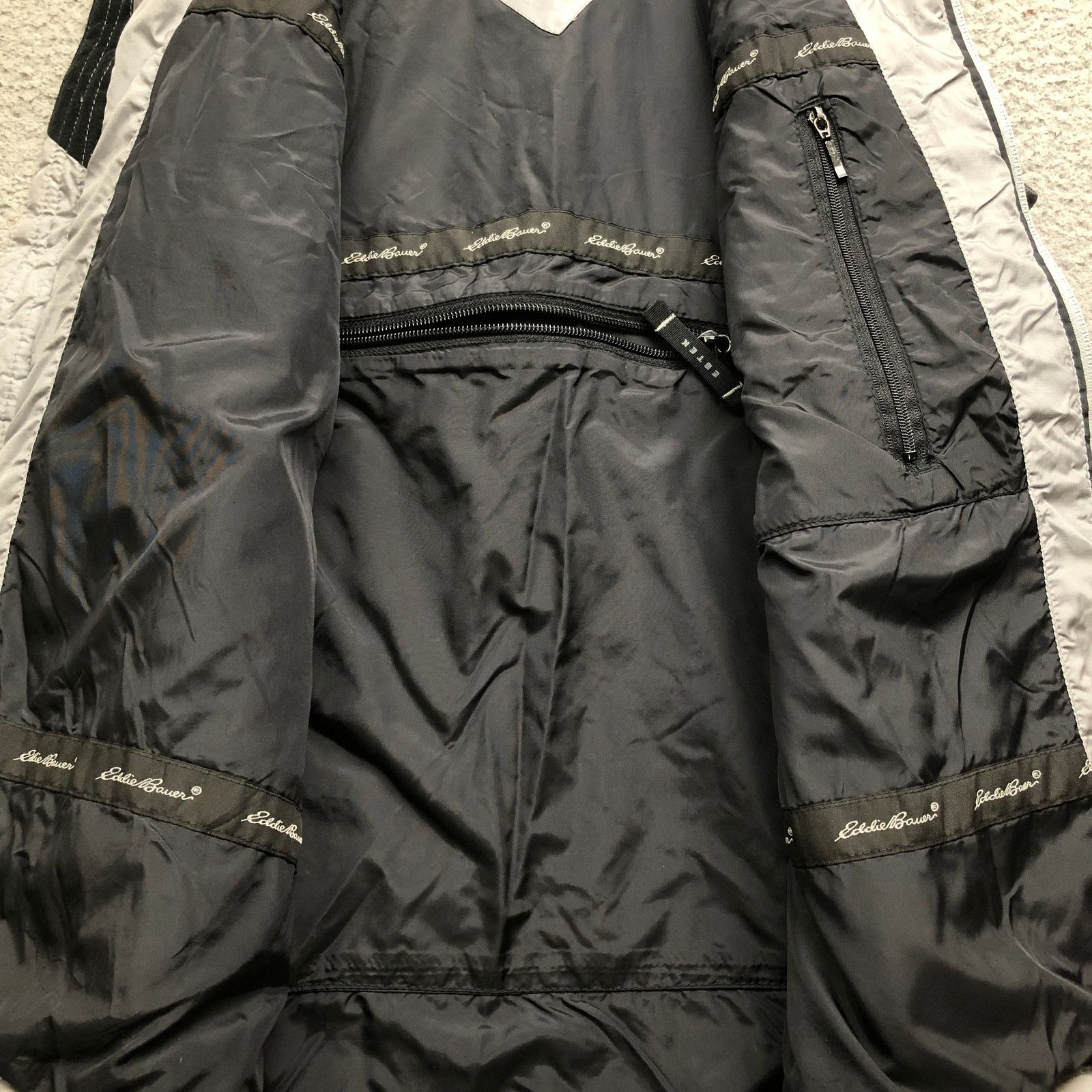 Eddie Bauer Eddie Bauer EBTEK Puffer Vest Jacket Women's XS Nylon Gray Size XS / US 0-2 / IT 36-38 - 8 Thumbnail
