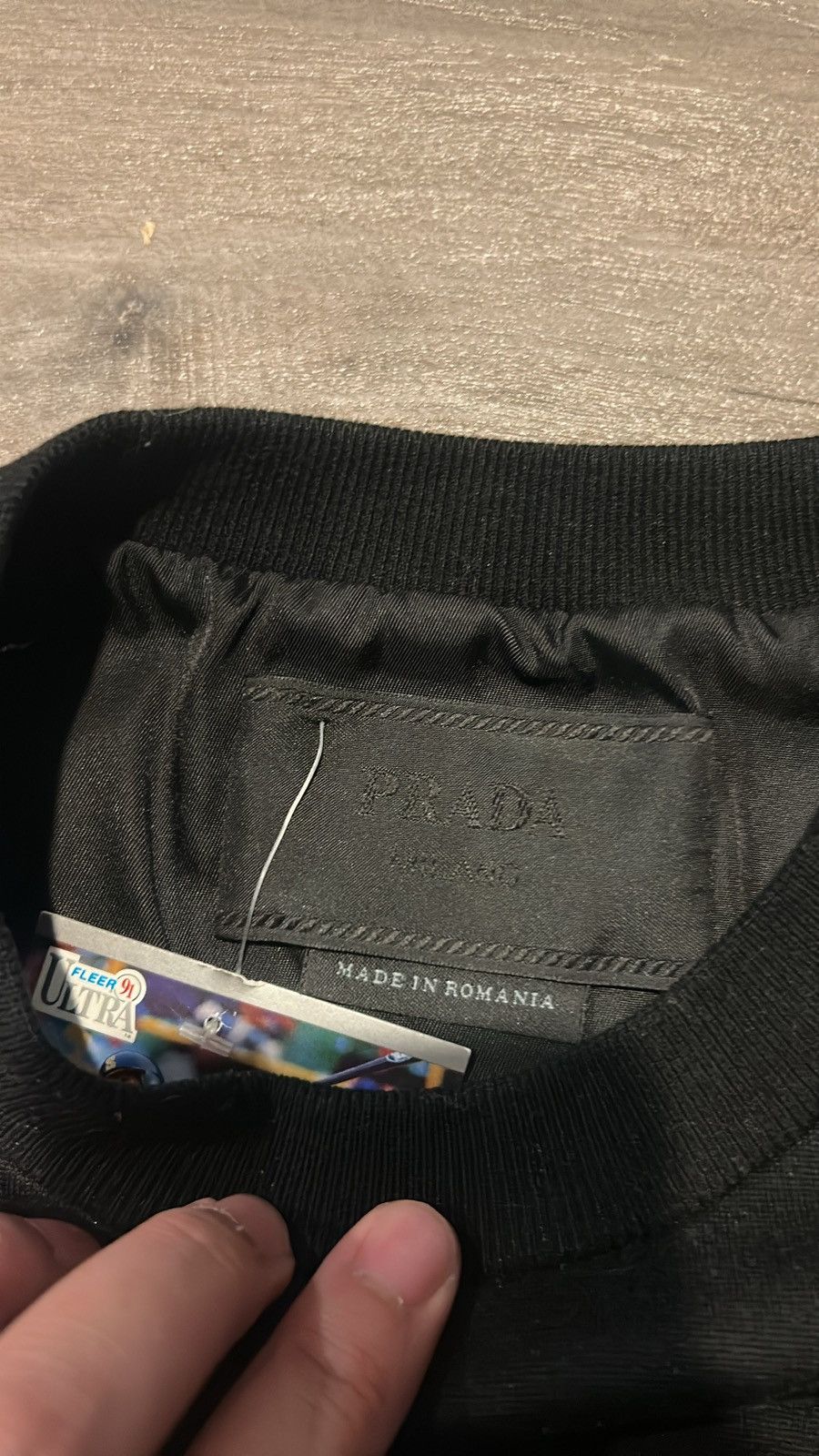 Prada Prada Chenile Logo Crewneck Size US XS / EU 42 / 0 - 3 Thumbnail