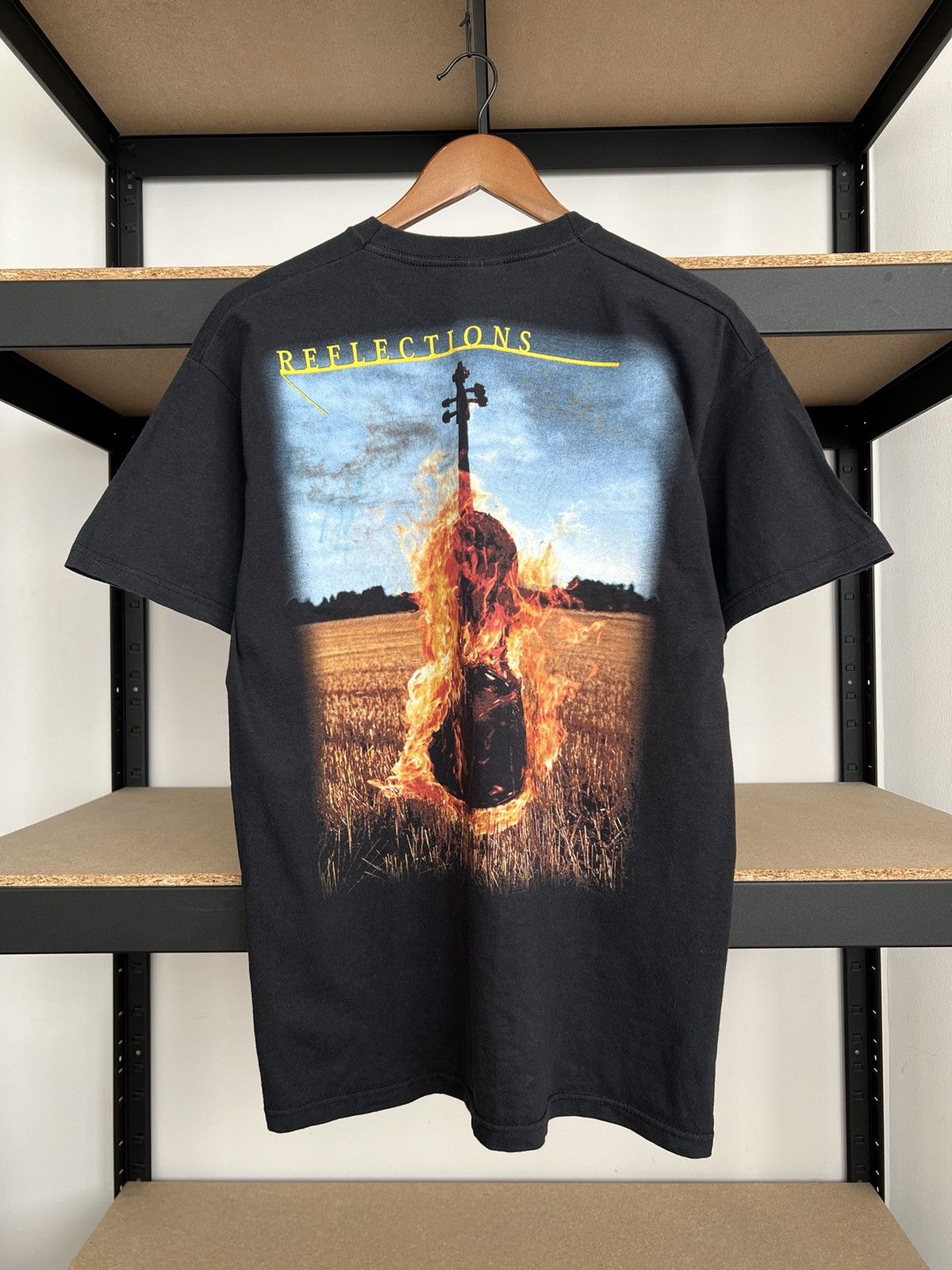 Band Tees Vintage 2000s Apocalyptica Reflections Black T-shirt Size US M / EU 48-50 / 2 - 1 Thumbnail