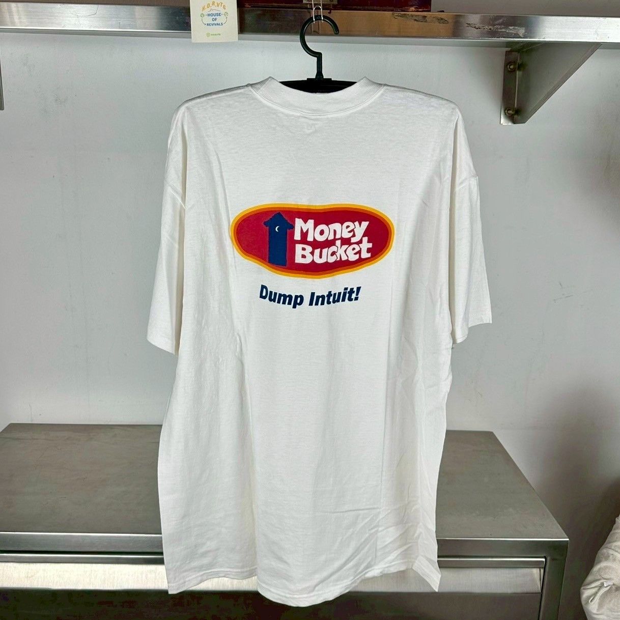 Vintage Vintage 90s Microsoft Money Computer Program Promo T-Shirt Size US XL / EU 56 / 4 - 3 Thumbnail