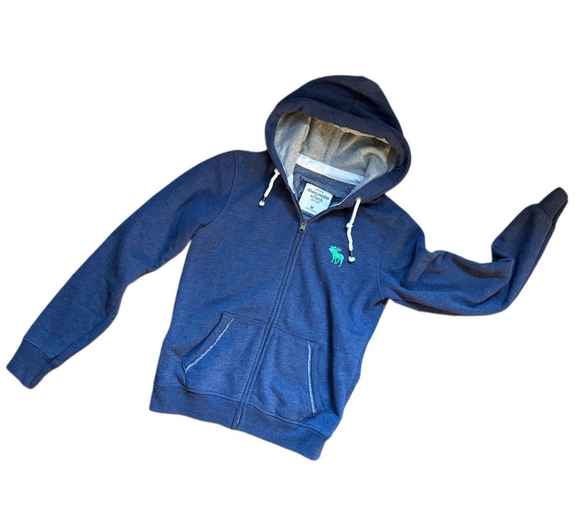 Abercrombie & Fitch Abercrombie & Fitch Zip Hoodie Size M / US 6-8 / IT 42-44 - 2 Thumbnail