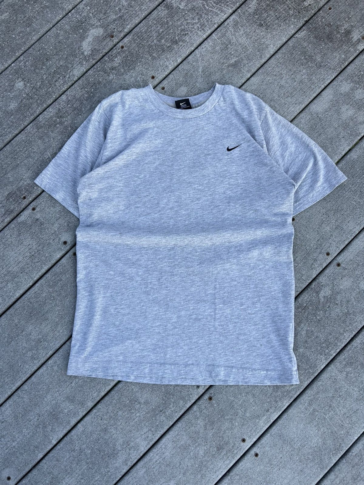 Nike Vintage gray Nike shirt Size US S / EU 44-46 / 1 - 1 Thumbnail
