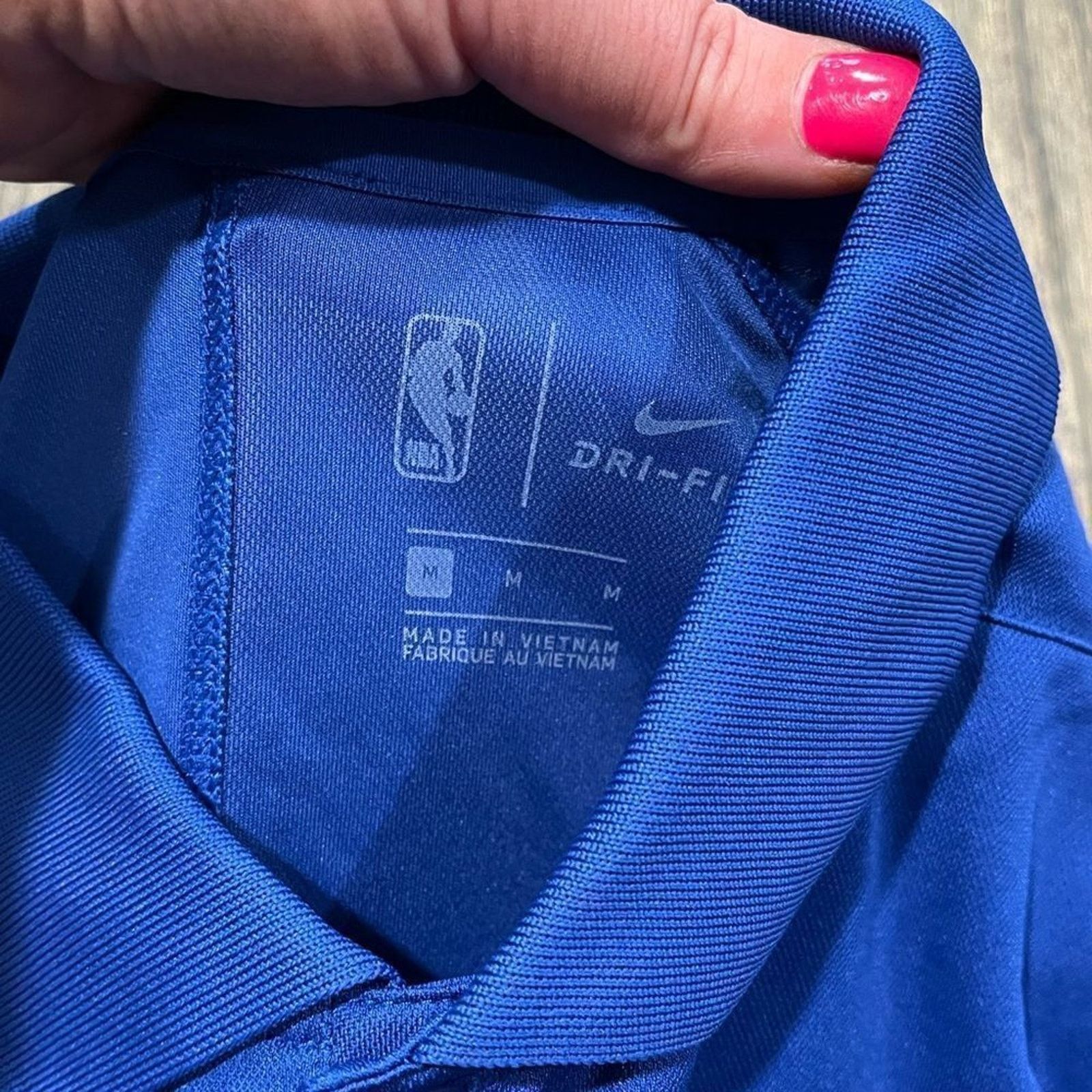 Nike NWT Nike Mens Dri-Fit NBA Golden State Warriors Polo Shirt M Size US M / EU 48-50 / 2 - 5 Thumbnail