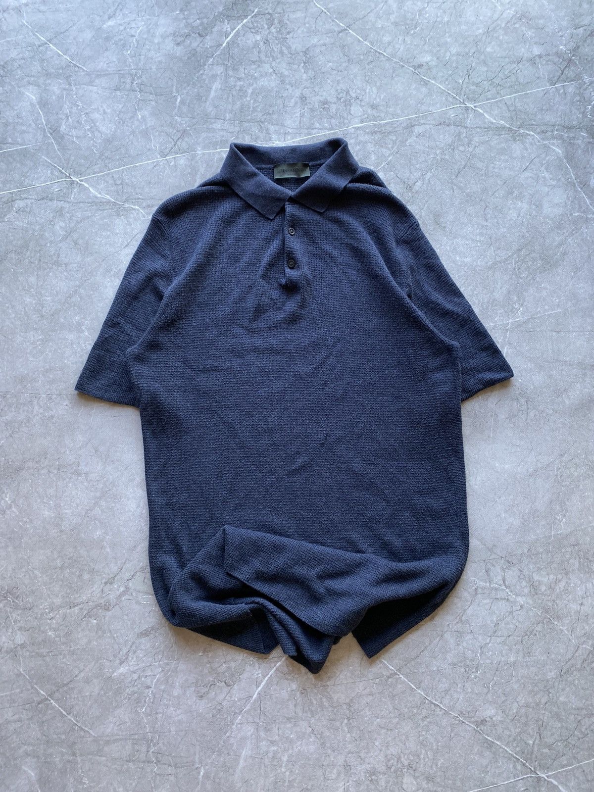 Iris von Arnim Rare Iris von Arnim Uomo Relaxed Long Polo Made in Italy Size US L / EU 52-54 / 3 - 2 Thumbnail