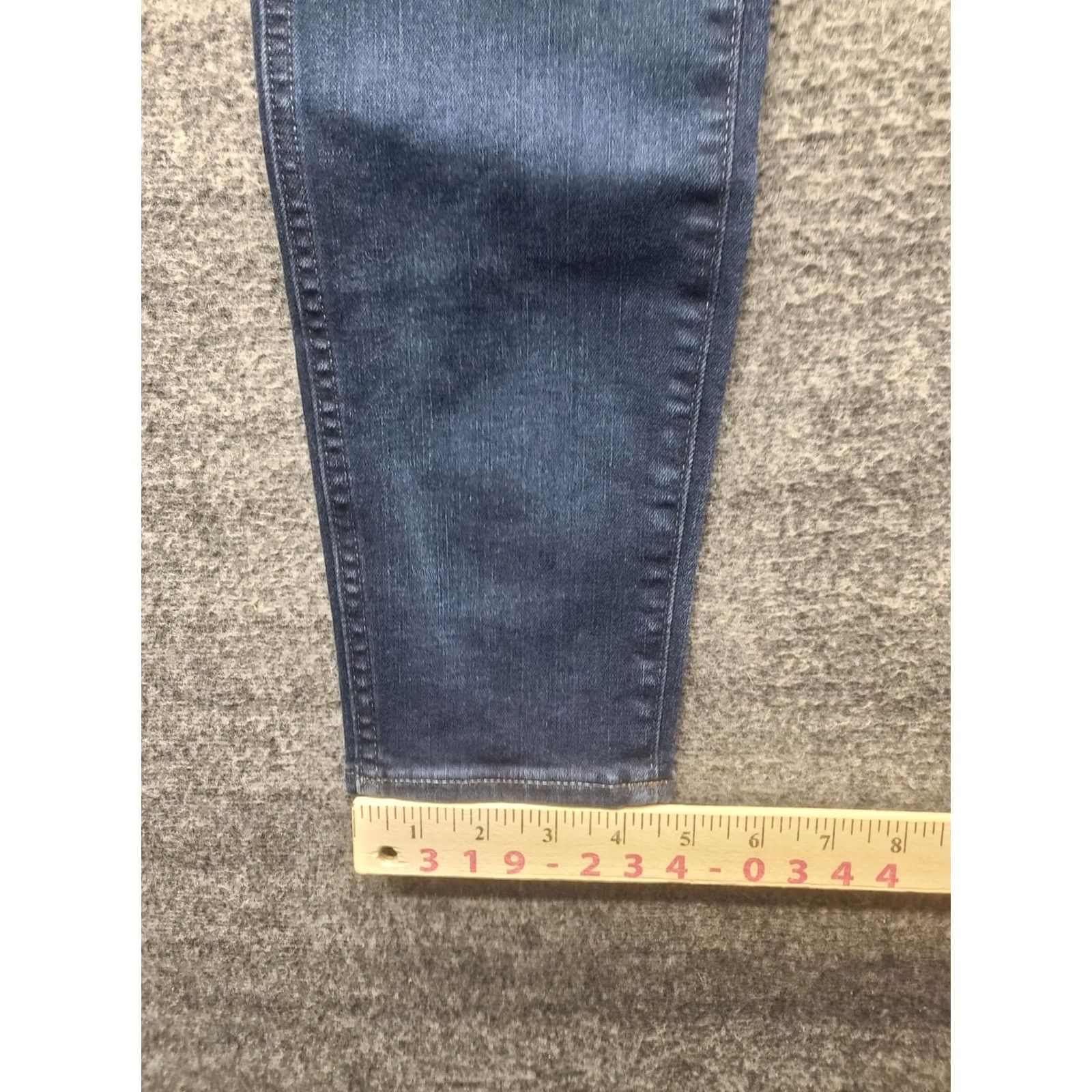 Madewell Madewell Jeans Womens 27x29 Skinny High Rise Ankle Pockets Denim Blue 27 Slim Regular Womens Sounds Size 27" / US 4 / IT 40 - 7 Thumbnail