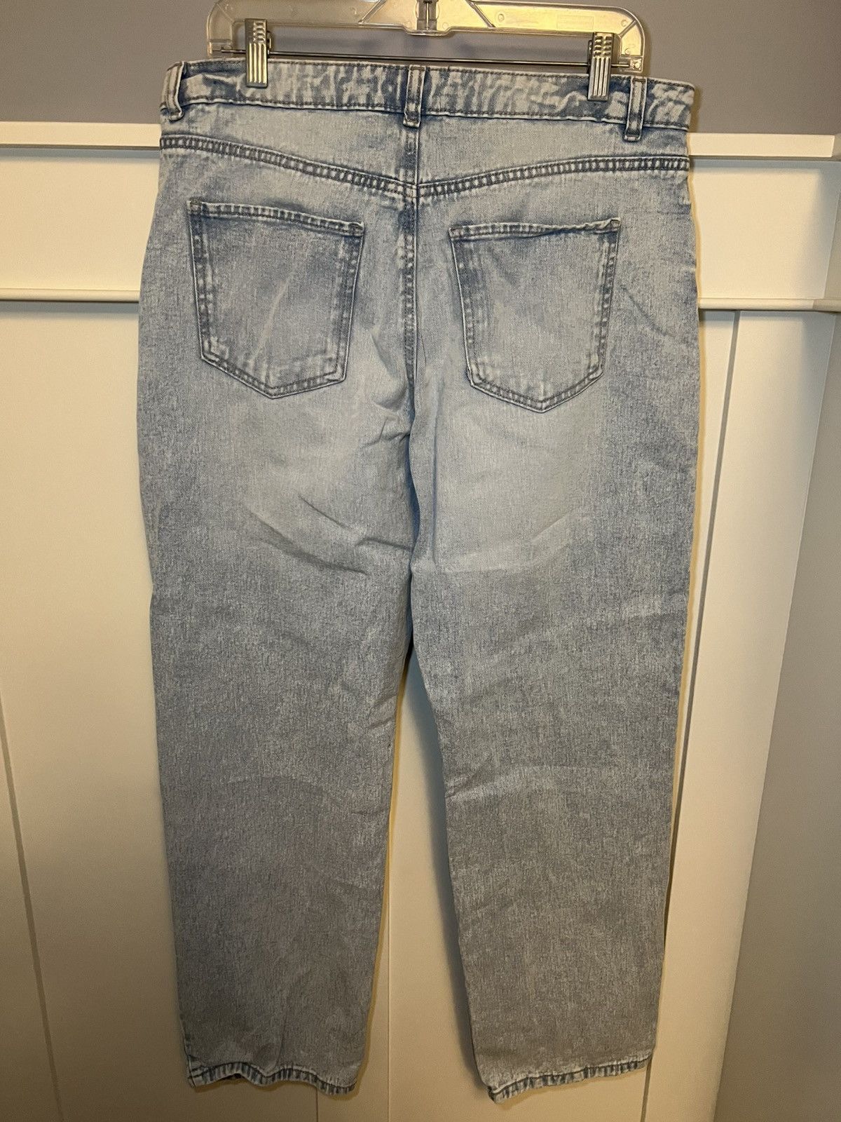 Vintage Vintage relaxed tapered light blue jeans Size US 30 / EU 46 - 2 Thumbnail