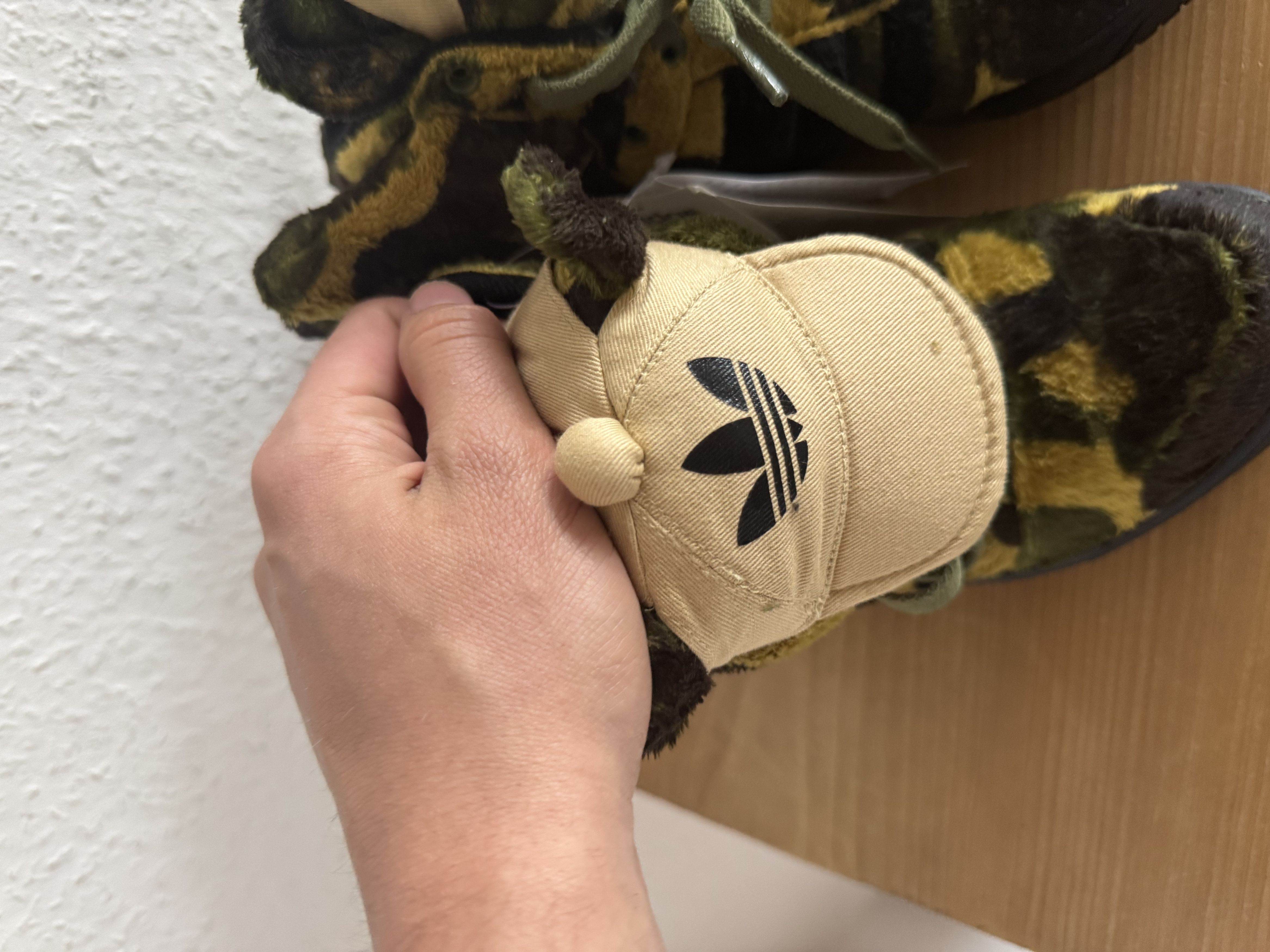 Adidas × Jeremy Scott JS Camo Teddy Bear Sneakers Size US 6.5 / EU 39-40 - 7 Thumbnail