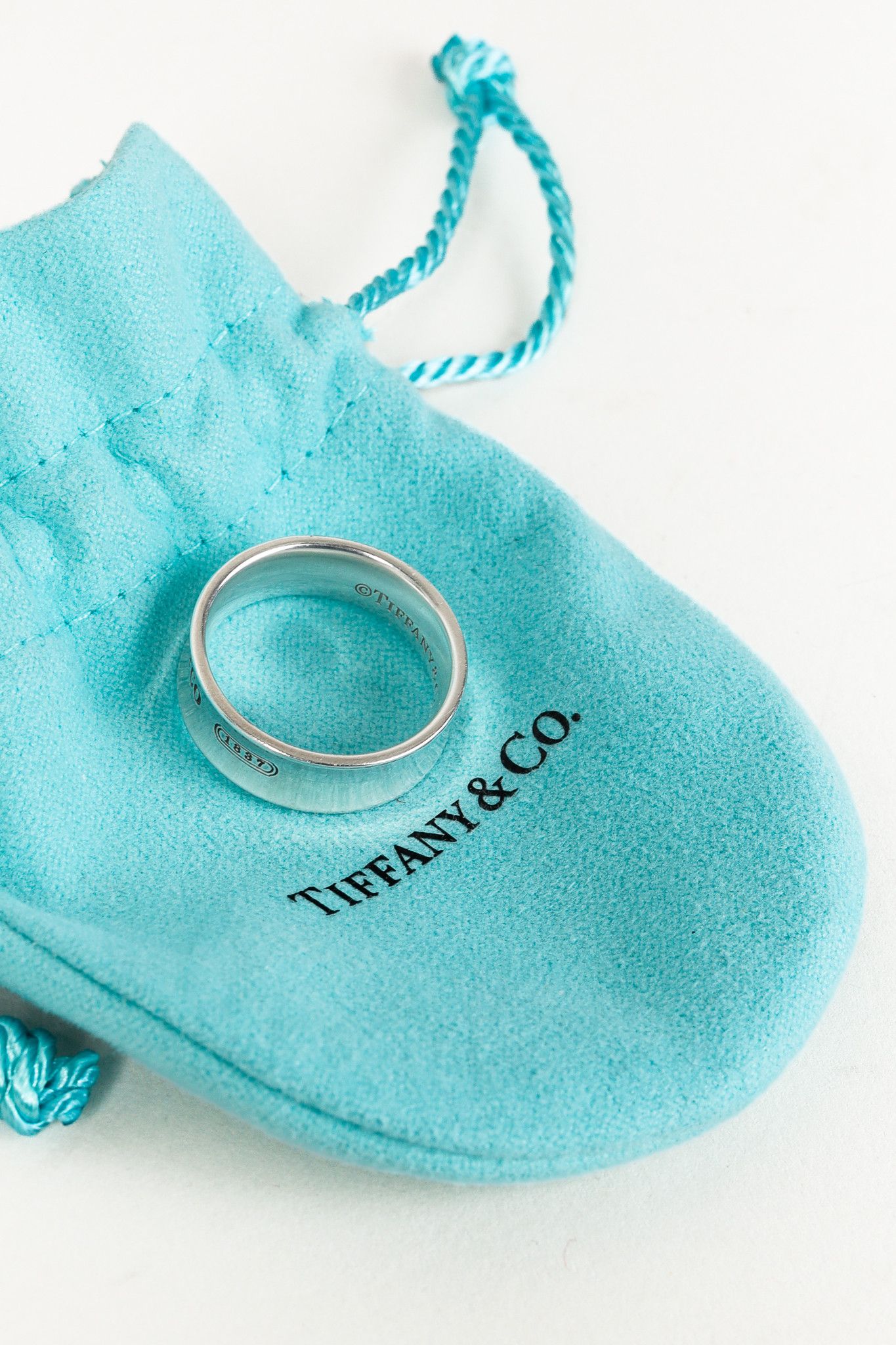 Tiffany & Co. Tiffany & Co. Silver 1837 Wide Band Ring Size ONE SIZE - 3 Thumbnail