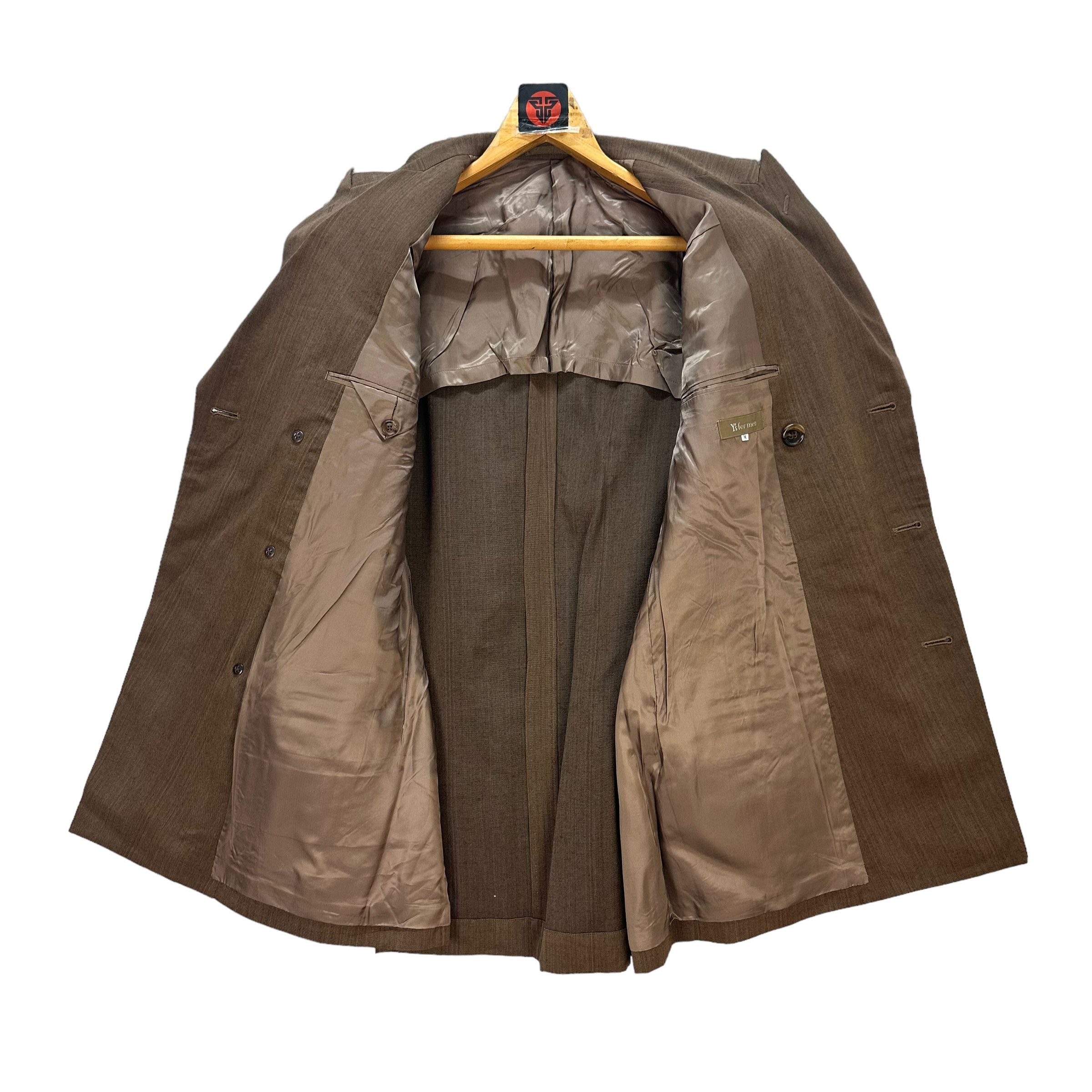 Y's for Men Yohji Yamamoto Y's FOR MEN WOOL COAT JACKET #7663-162 Size US M / EU 48-50 / 2 - 6 Thumbnail