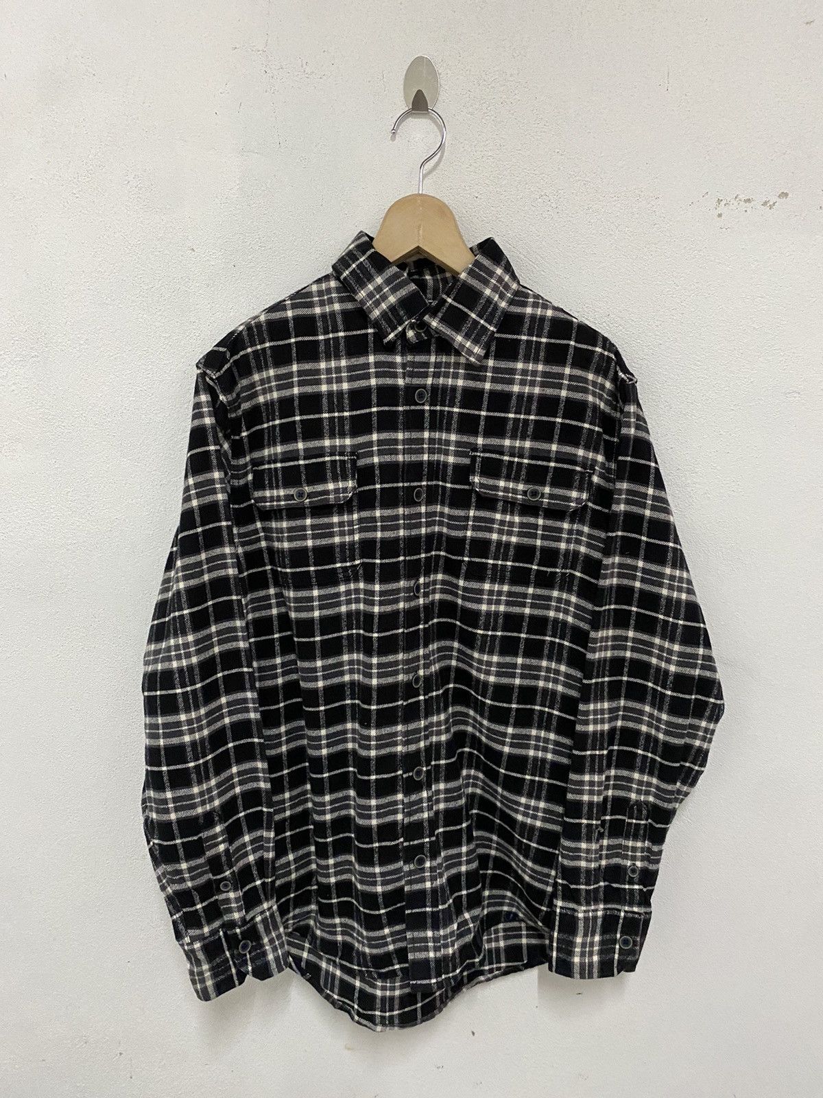 JACHS NY × Vintage Jachs Plaid Tartan Flannel Shirt Size US M / EU 48-50 / 2 - 2 Thumbnail