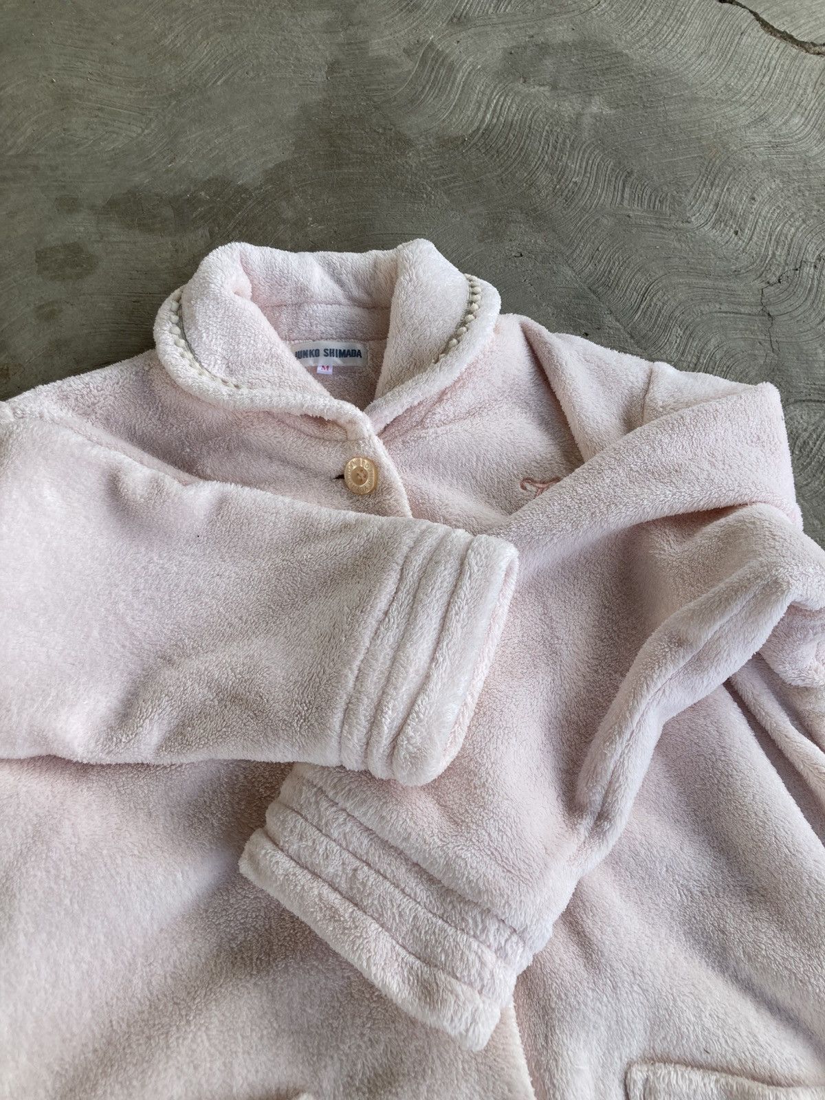 Junko Shimada 💥Accept offer💥 Junko Shimada Japan Pink Fleece Jacket Size M / US 6-8 / IT 42-44 - 10 Thumbnail