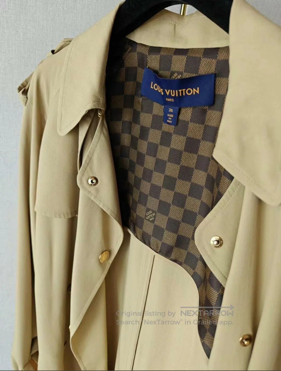 Louis Vuitton Louis Vuitton Trench Coat. Size M / US 6-8 / IT 42-44 - 8 Thumbnail