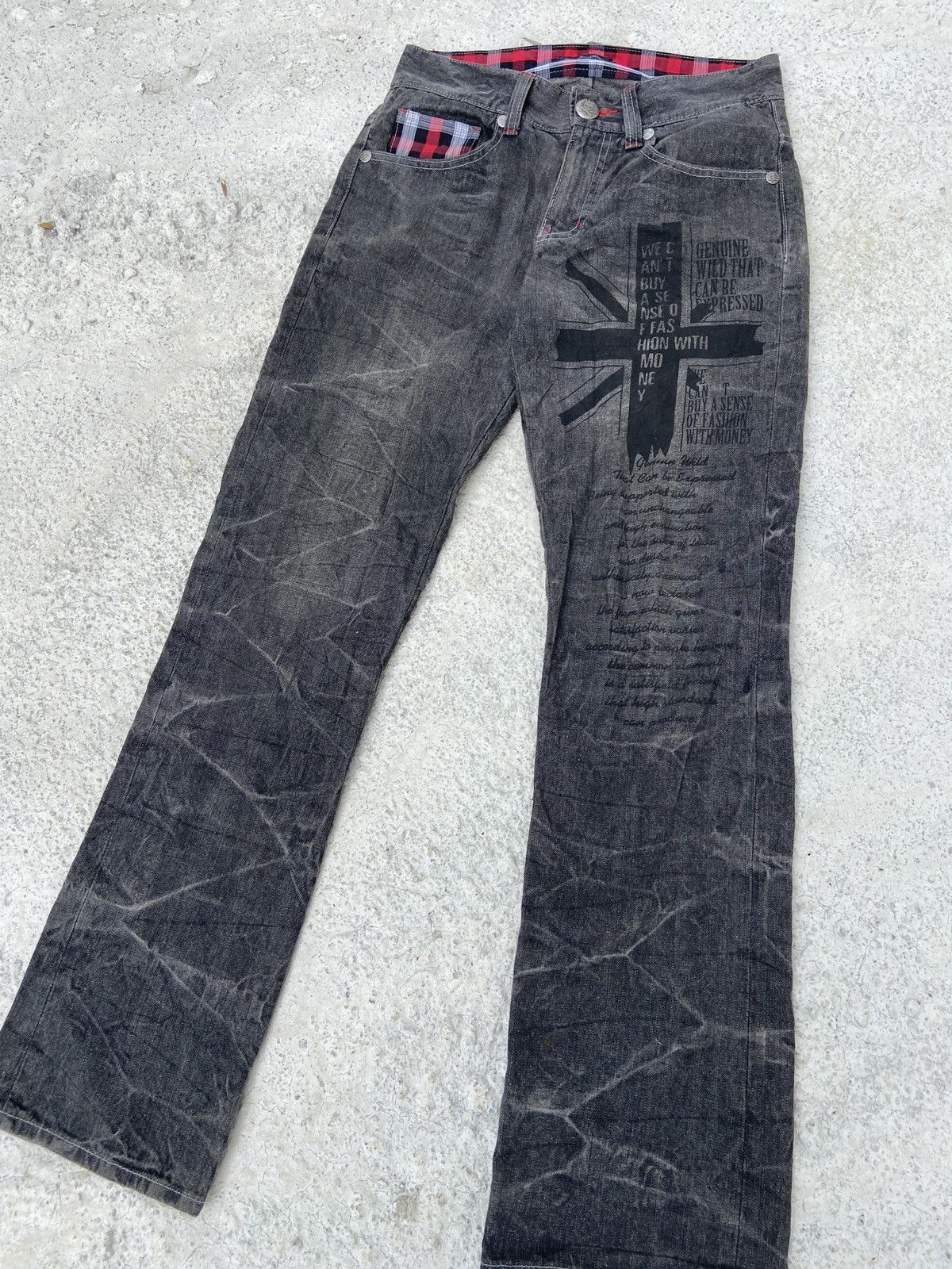 If Six Was Nine × Japanese Brand × Vintage Madpunk If Six Was Nine Inspired Denim Size US 30 / EU 46 - 3 Thumbnail