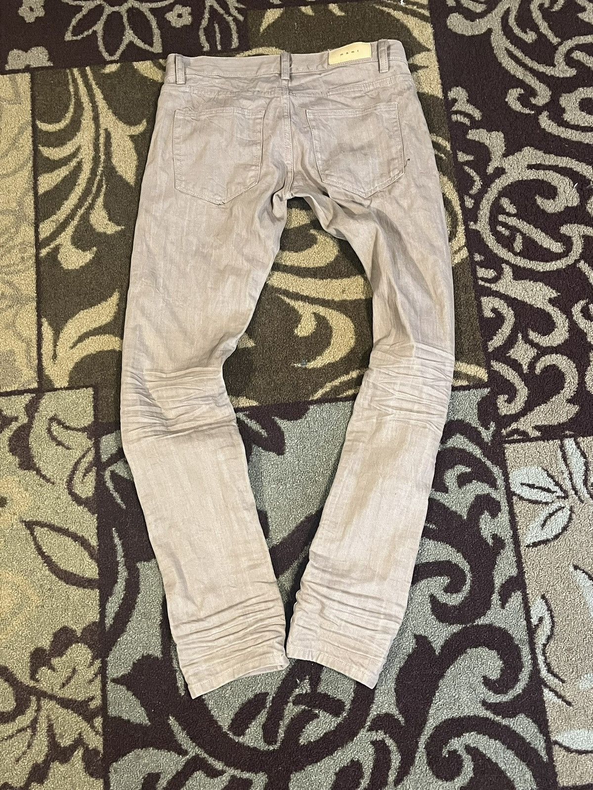 MNML mnml Brown/Tan Slim Jeans Size 30 Size US 30 / EU 46 - 2 Thumbnail