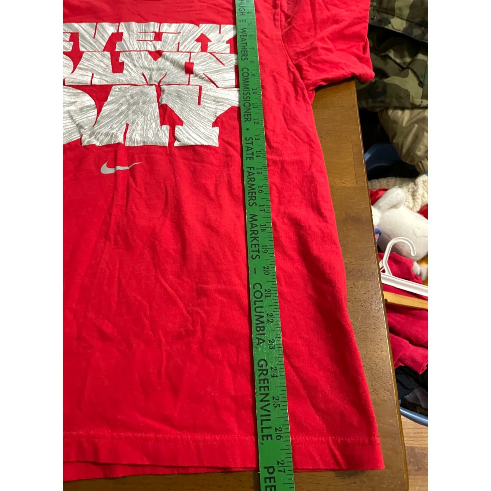 Nike Nike T-Shirt Mens Medium Red "Every Damn Day Just Do It" Size US M / EU 48-50 / 2 - 6 Thumbnail