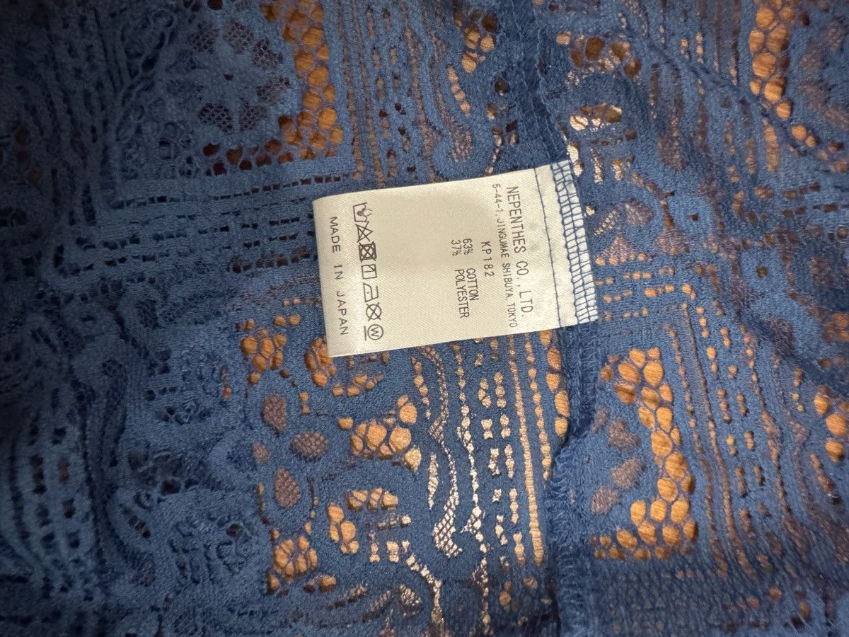 Needles Needles Cabana Blue Lace Shirt Size US L / EU 52-54 / 3 - 5 Thumbnail