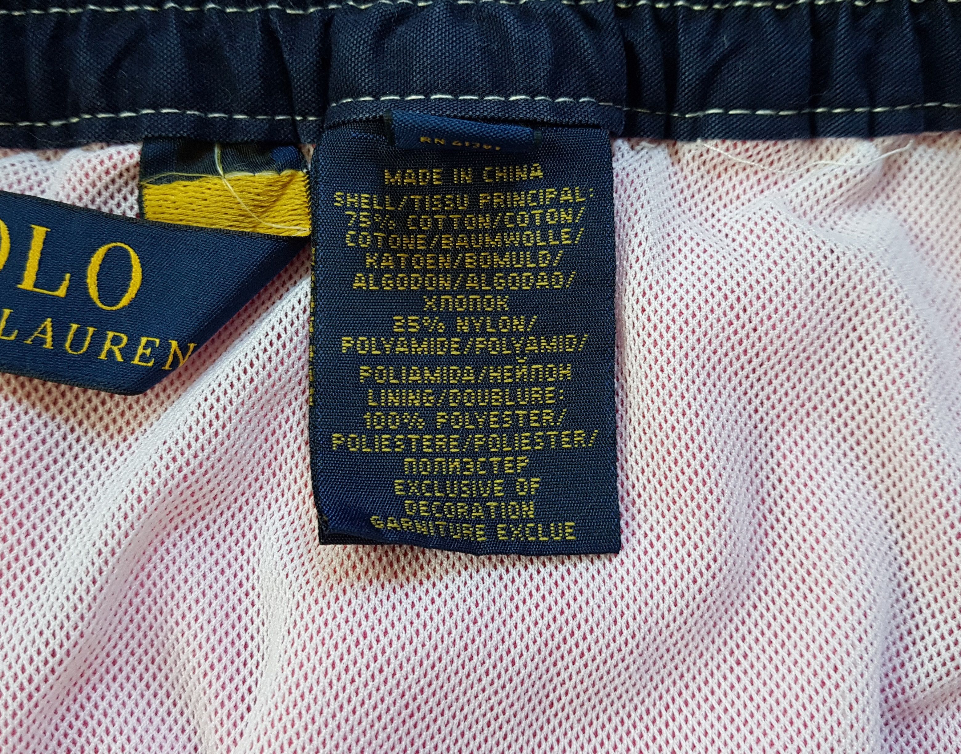 Polo Ralph Lauren Polo Ralph Lauren PRL Pink Swim Shorts sz L Size US 34 / EU 50 - 7 Thumbnail