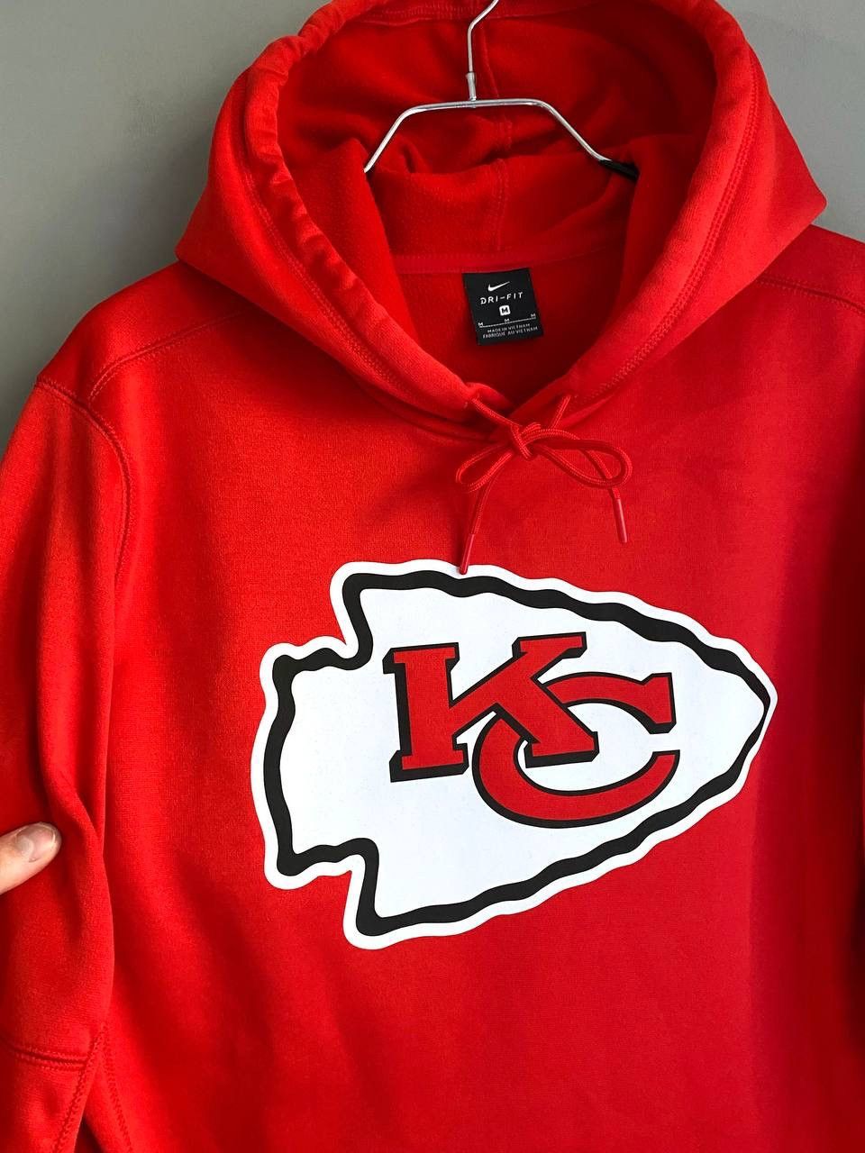 Nike Nike x NFL Kansas City Chiefs Men's Therma Fit Hoodie Size M Size US M / EU 48-50 / 2 - 4 Thumbnail