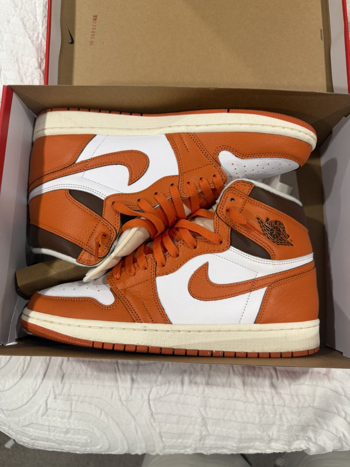 Jordan Brand Air Jordan 1 orange/white size 11.5 Size US 11.5 / IT 41.5 - 1 Thumbnail