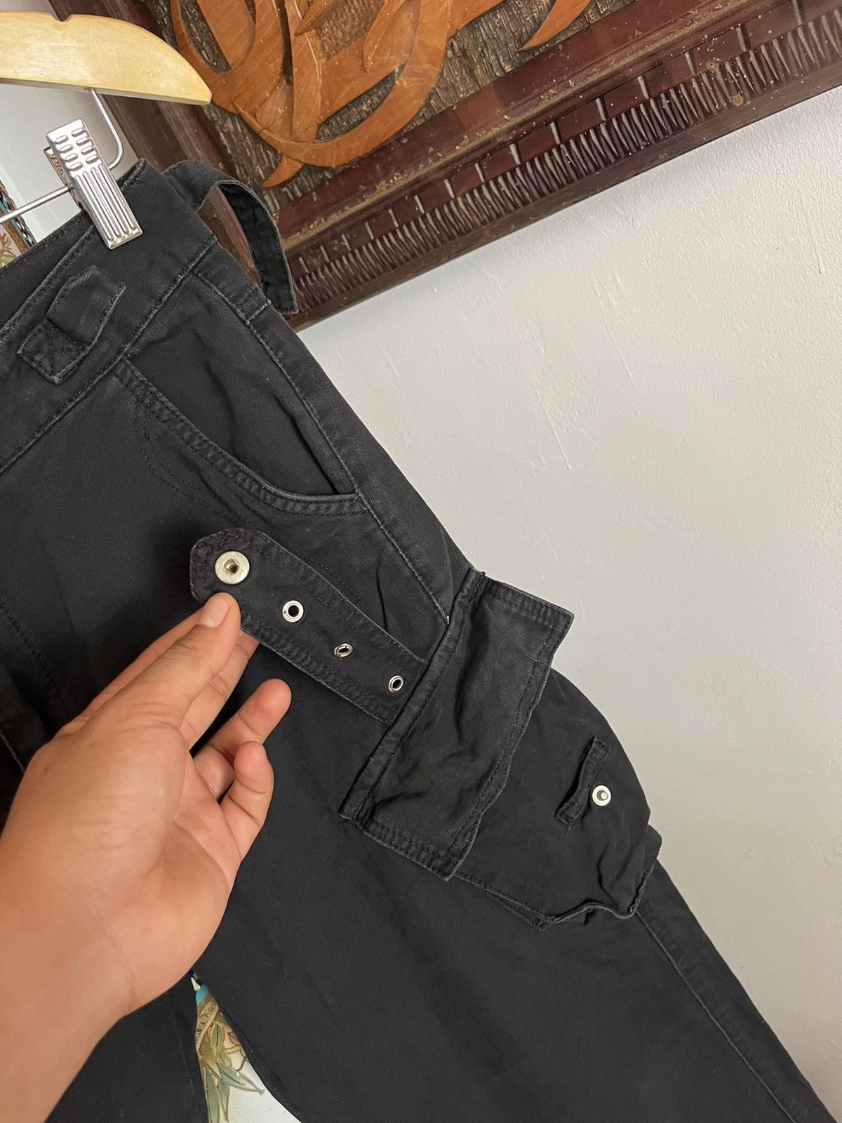 If Six Was Nine Y2K Bondage OY Jeans Size US 27 - 3 Thumbnail