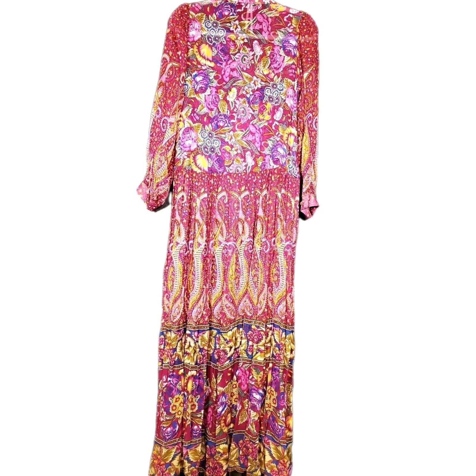 Anthropologie Anthropologie Nikole Maxi Shirtdress Button Front Pullover Women's S Size S / US 4 / IT 40 - 5 Thumbnail