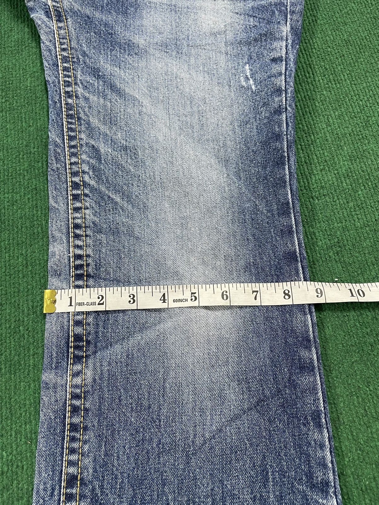 If Six Was Nine × Japanese Brand Distressed Lolita Jeans With Rare Patches Size US 34 / EU 50 - 15 Thumbnail