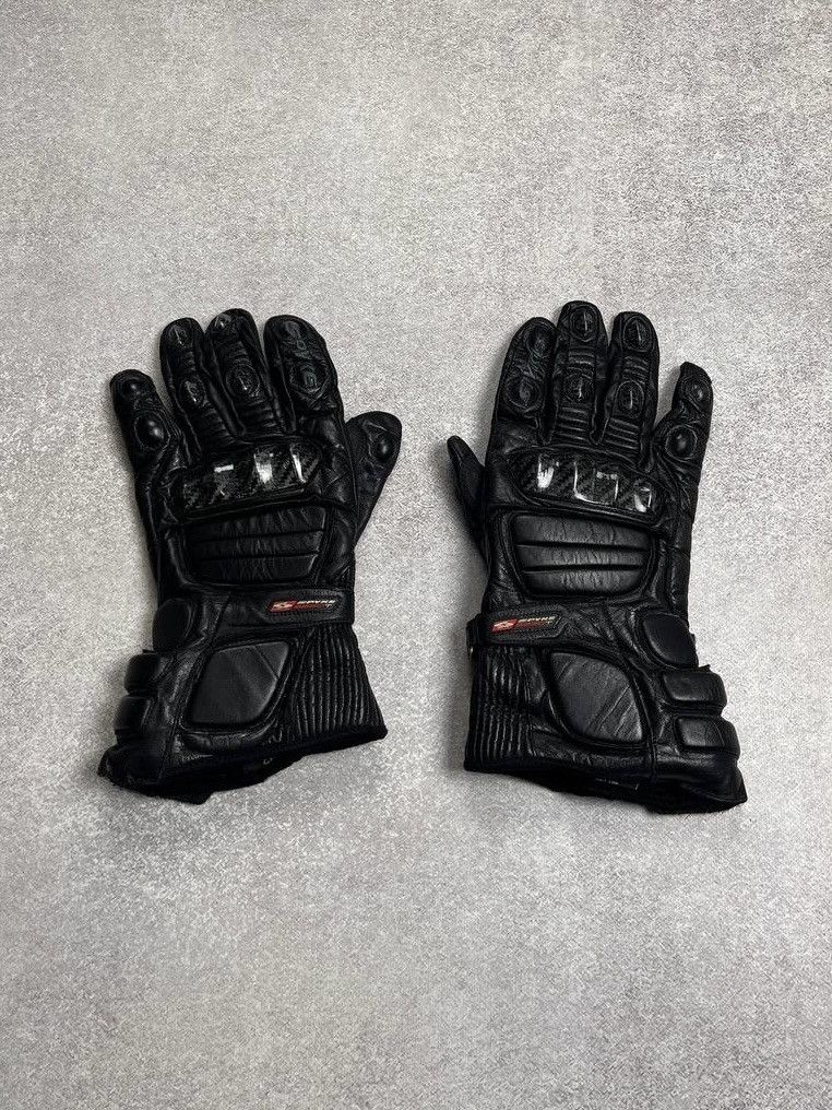 Other Vintage Moto Racing Genuine Leather Gloves Os Size ONE SIZE - 1 Thumbnail