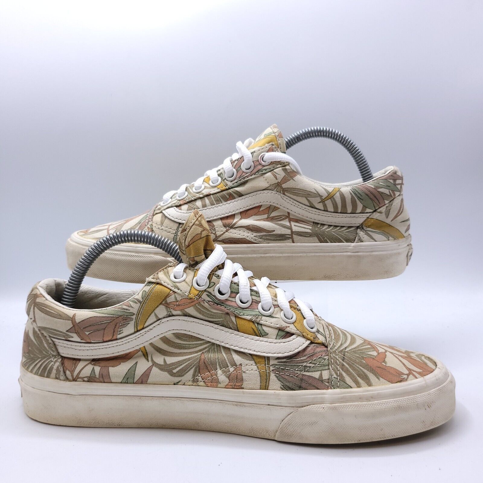 Vans Vans Off the Wall Old Skool Shoe Womens Size 10 721278 Beige Size US 10 / IT 40 - 6 Thumbnail