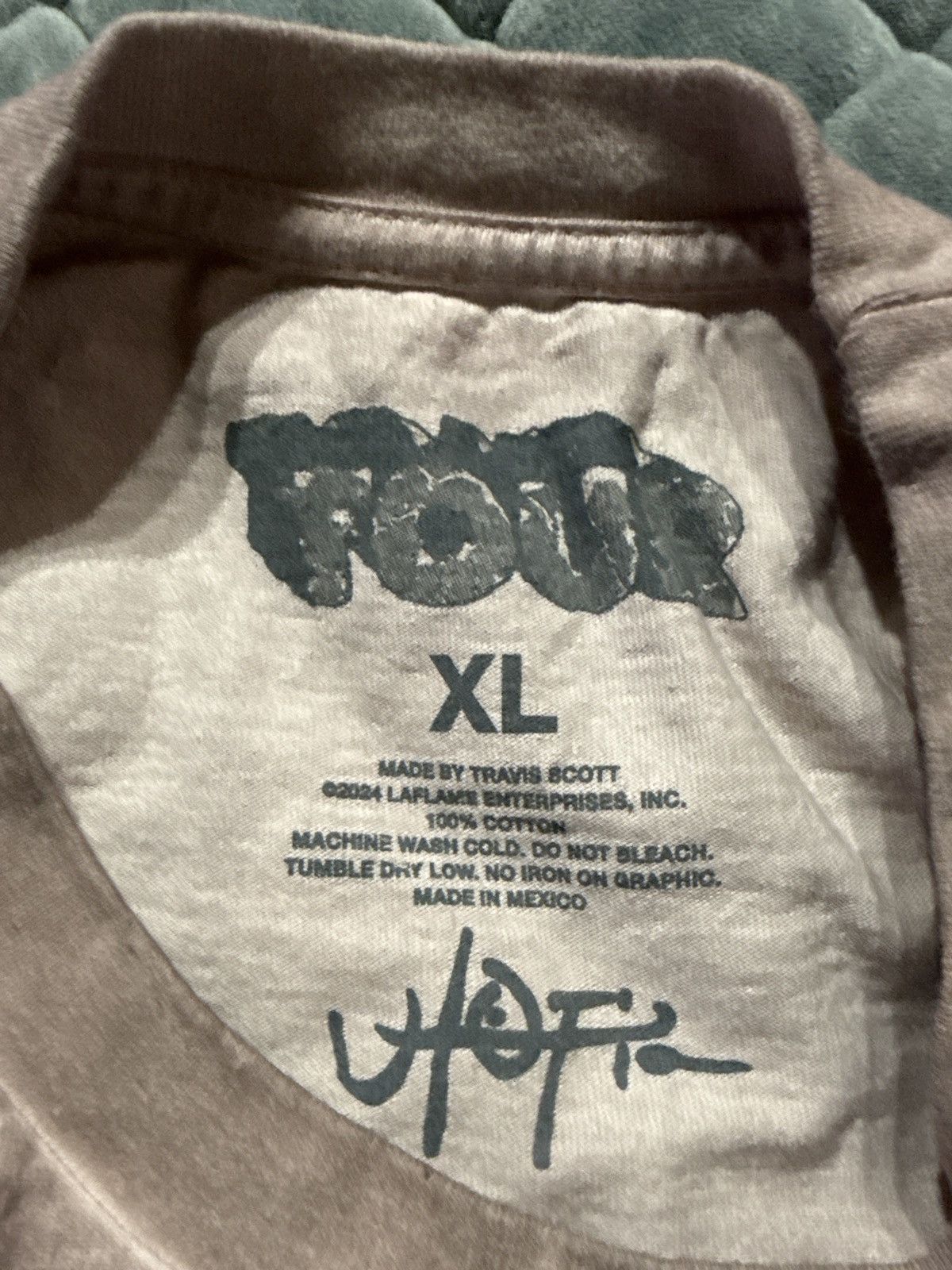 Travis Scott XL Travis Scott Circus Maximus tour longsleve, NW AUTHENTIC Size US XL / EU 56 / 4 - 3 Thumbnail