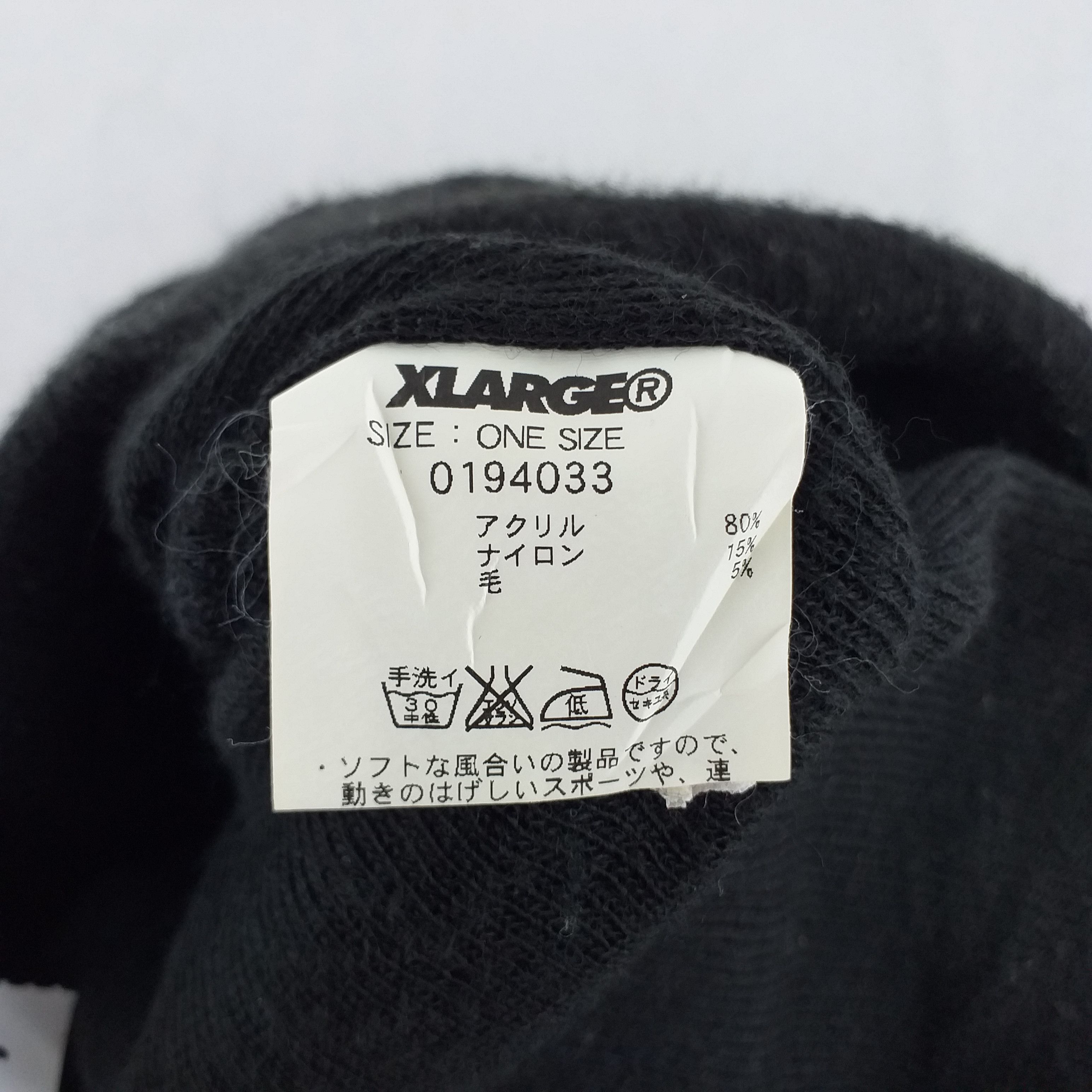 Japanese Brand X Large Plain Snow Cap Hat Beanie -BN454 Size ONE SIZE - 4 Thumbnail
