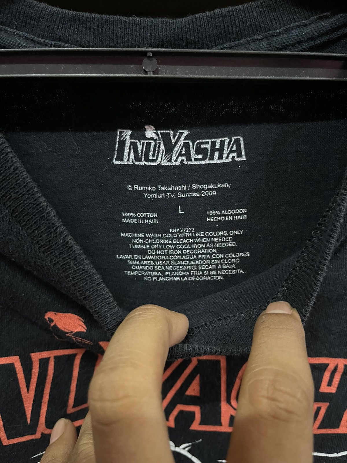 Anime Anime Inuyasha🔥🔥🔥 Size US L / EU 52-54 / 3 - 3 Thumbnail