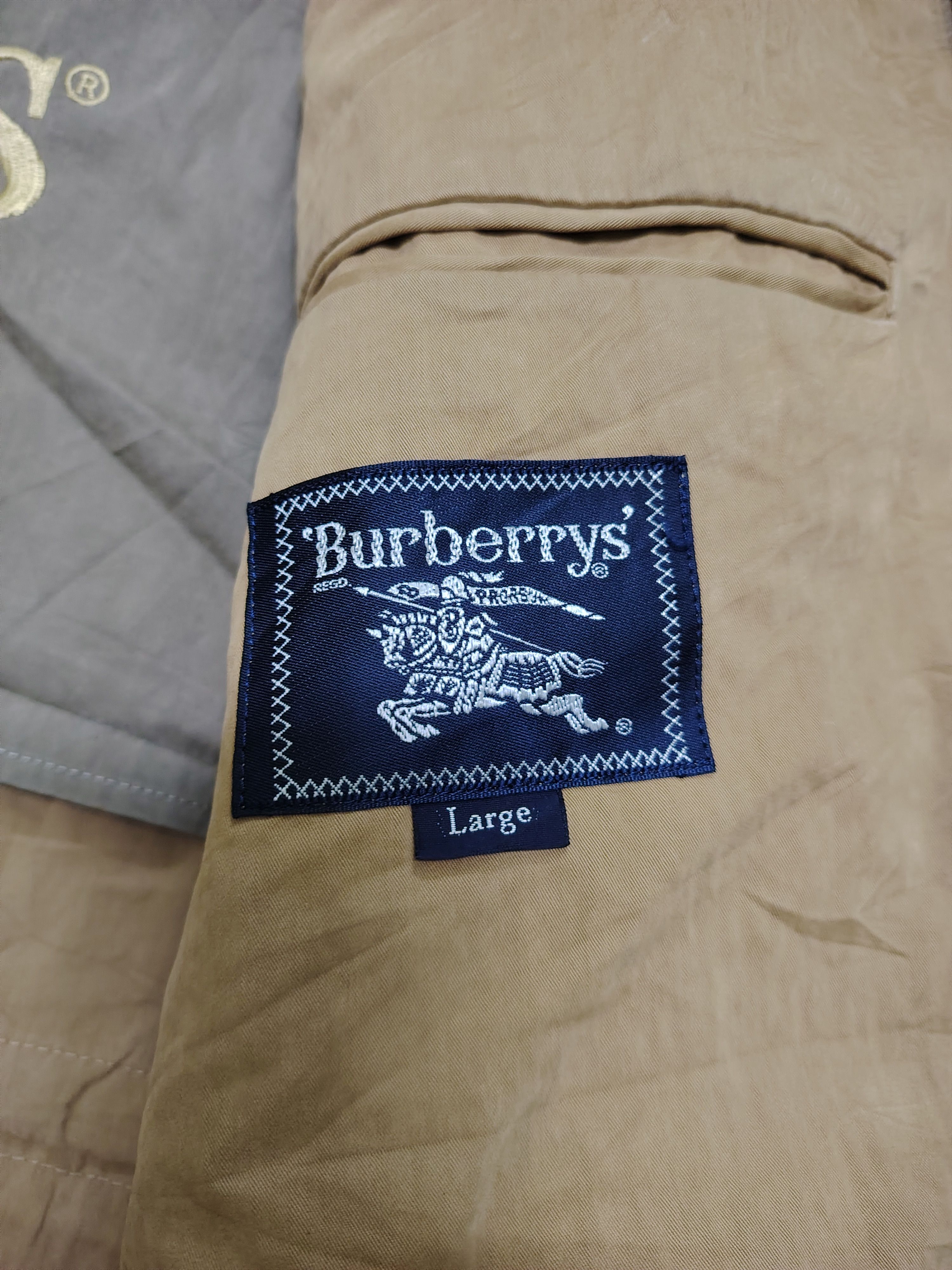 Burberry × Burberry Prorsum × Vintage Vintage 90's Burberrys London Parka Long Jacket Size US L / EU 52-54 / 3 - 11 Thumbnail