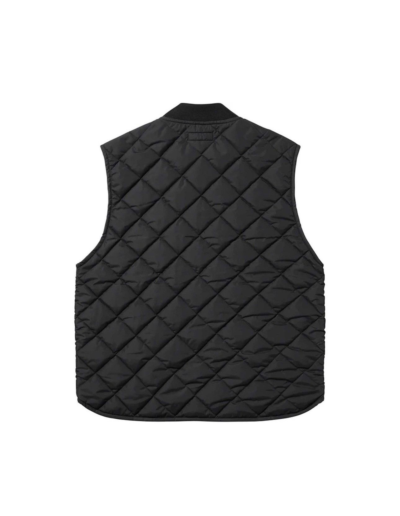AK29YU26 　Supreme Pins Quilted Vest Supreme Pins Quilted Work Vest Black Men's - FW23 - US