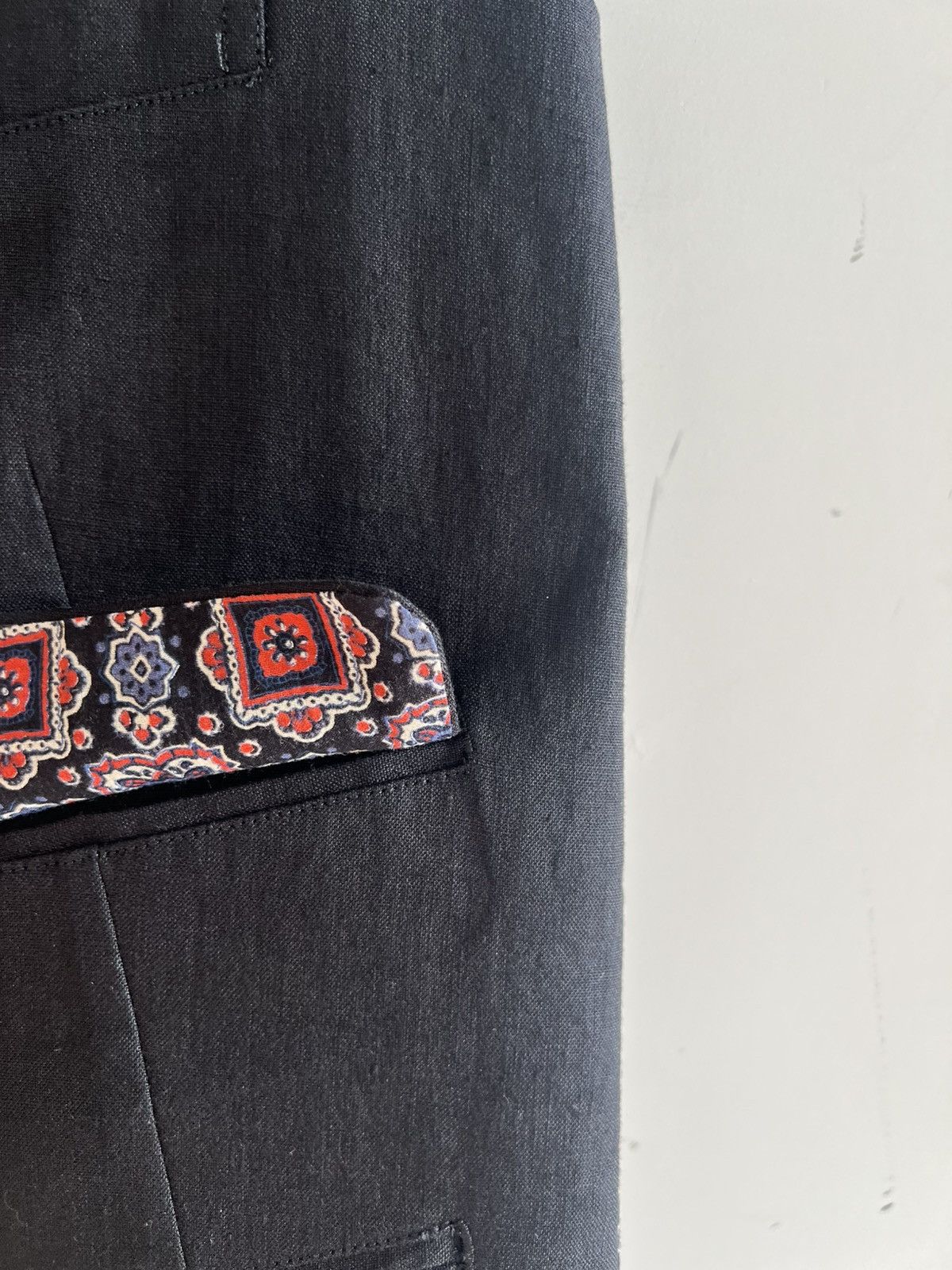 Yohji Yamamoto Yohji Yamamoto Costume D'Homme - Linen 7BS Tailored Vest Size US M / EU 48-50 / 2 - 5 Thumbnail