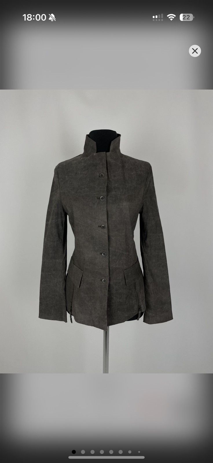 Rundholz Avant-garde jacket Size S / US 4 / IT 40 - 1 Thumbnail