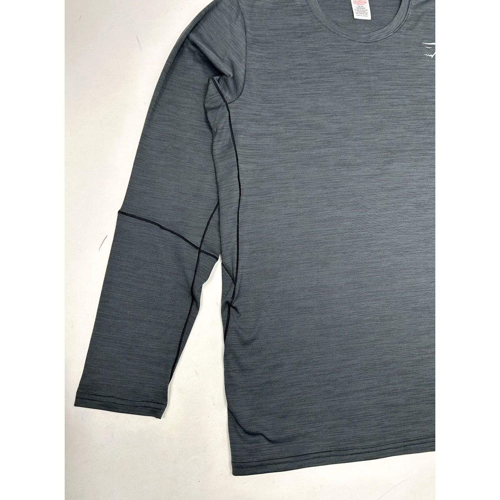 Gymshark GYMSHARK MENS XL GRAY LONG SLEEVE SHIRT WORKOUT TOP GREY T GYM GMLT5168 22x29.5 Size US XL / EU 56 / 4 - 6 Thumbnail