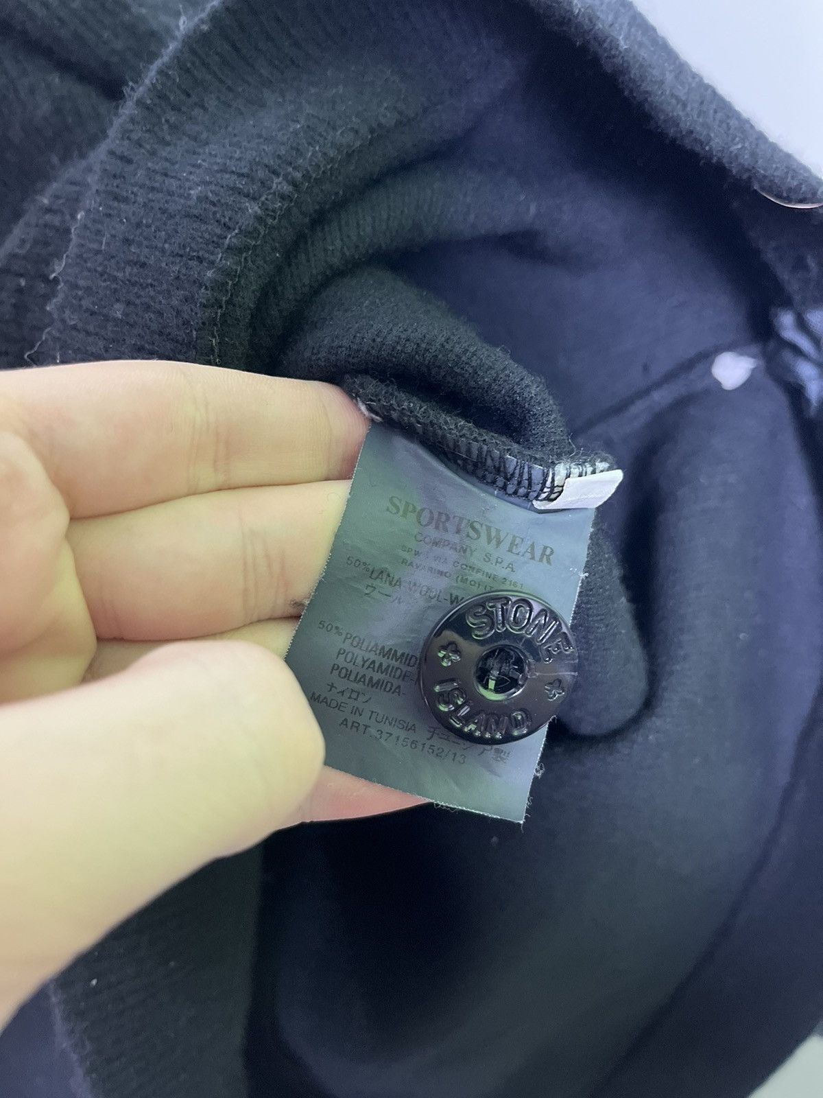 Stone Island Vintage Stone Island wool sweater Size US XL / EU 56 / 4 - 4 Thumbnail