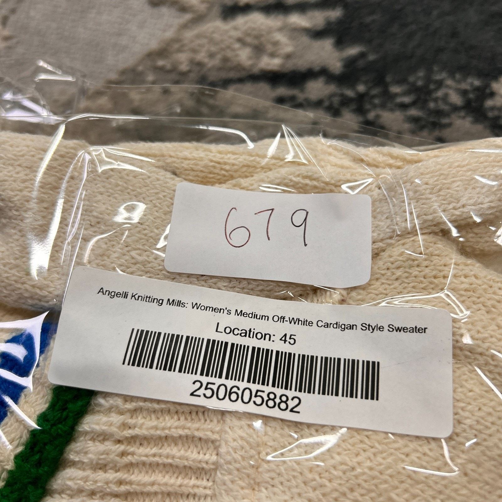 &Daughter Angellis Knitting Mills Cardigan Sweater Womens M Beige Size M / US 6-8 / IT 42-44 - 7 Thumbnail
