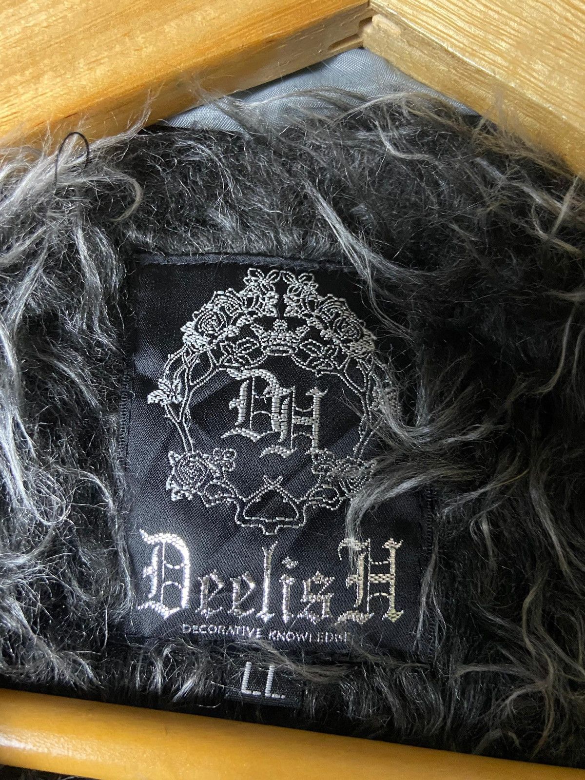 Japanese Brand DEELISH Brand Faux Fur Hooded Duffle Coat (157) Size US L / EU 52-54 / 3 - 10 Thumbnail