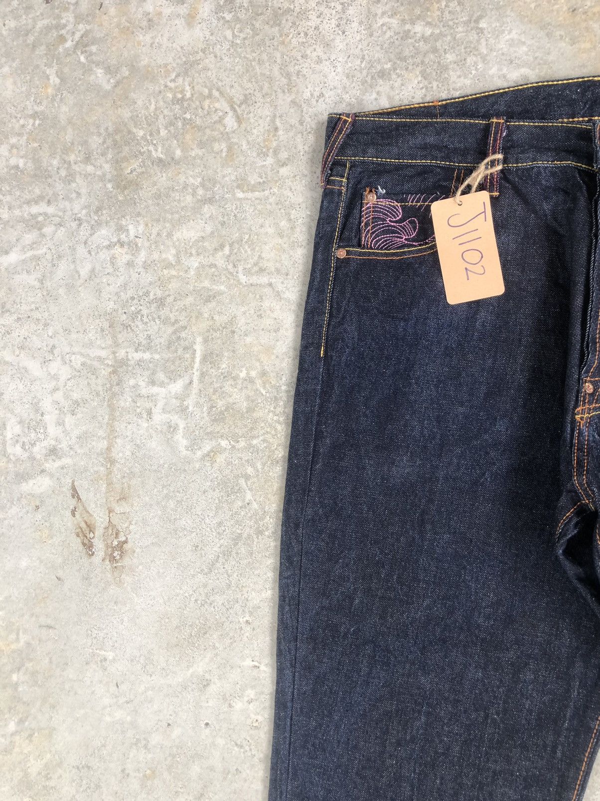 RMC Jeans Red Monkey Company Embroidered Naked Size US 36 / EU 52 - 9 Thumbnail