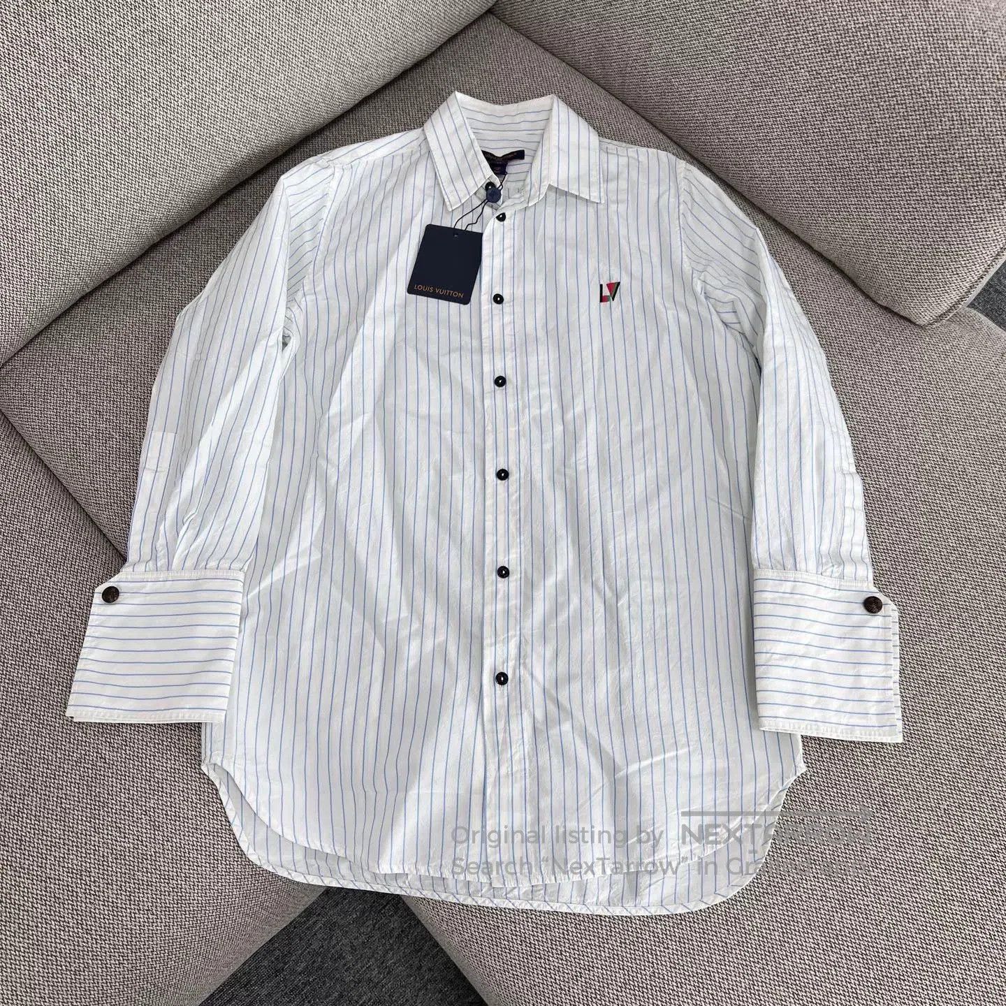 Louis Vuitton Louis Vuitton Silk Striped Mid. Size XXS / US 00 / IT 34 - 1 Thumbnail