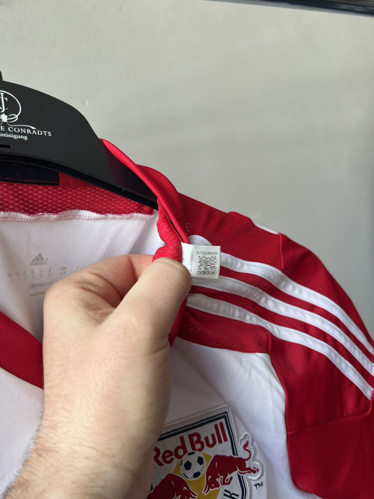 Adidas 2016/17 Red Bull New York Home soccer football jersey shirt Size US S / EU 44-46 / 1 - 10 Thumbnail